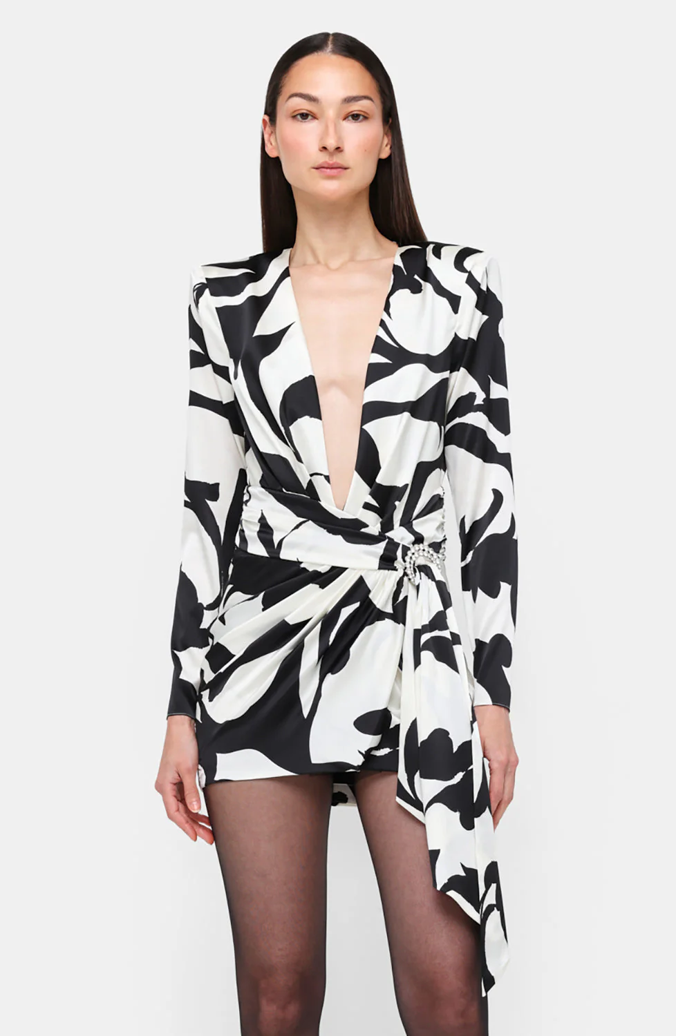 Kit Dress | Black/Ivory