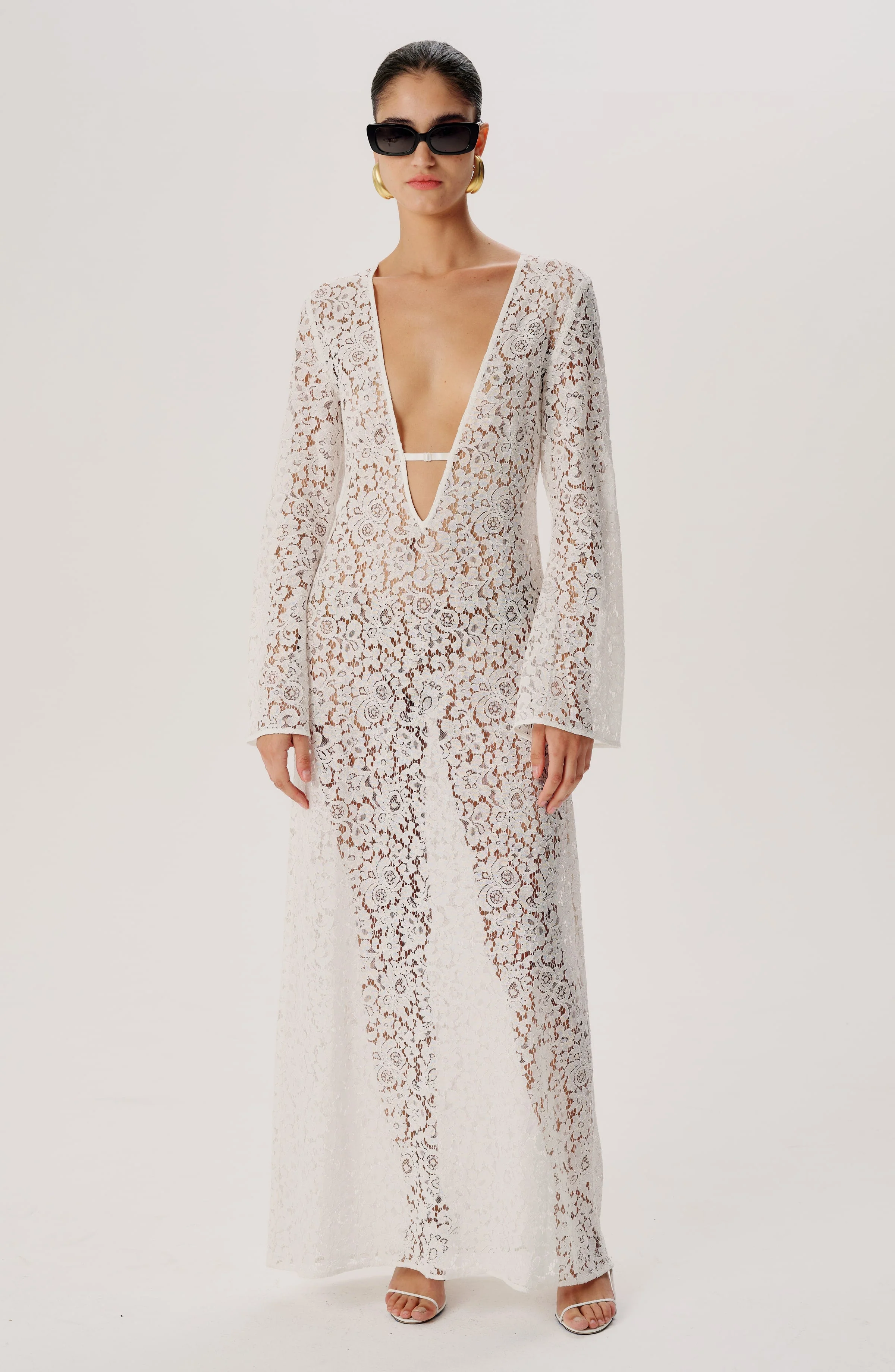 Landon Dress | White