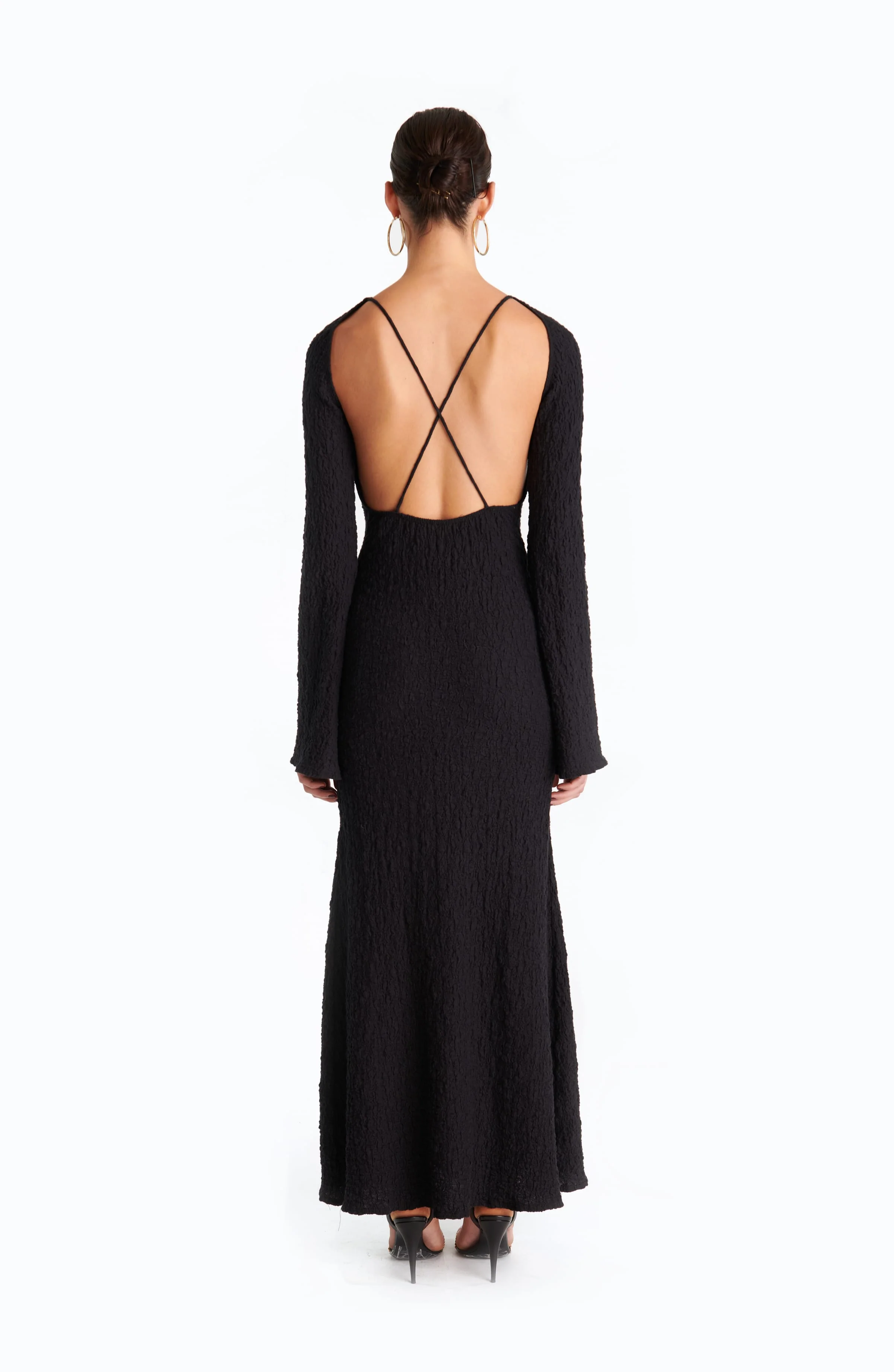 Lanora Dress | Black - Image 3