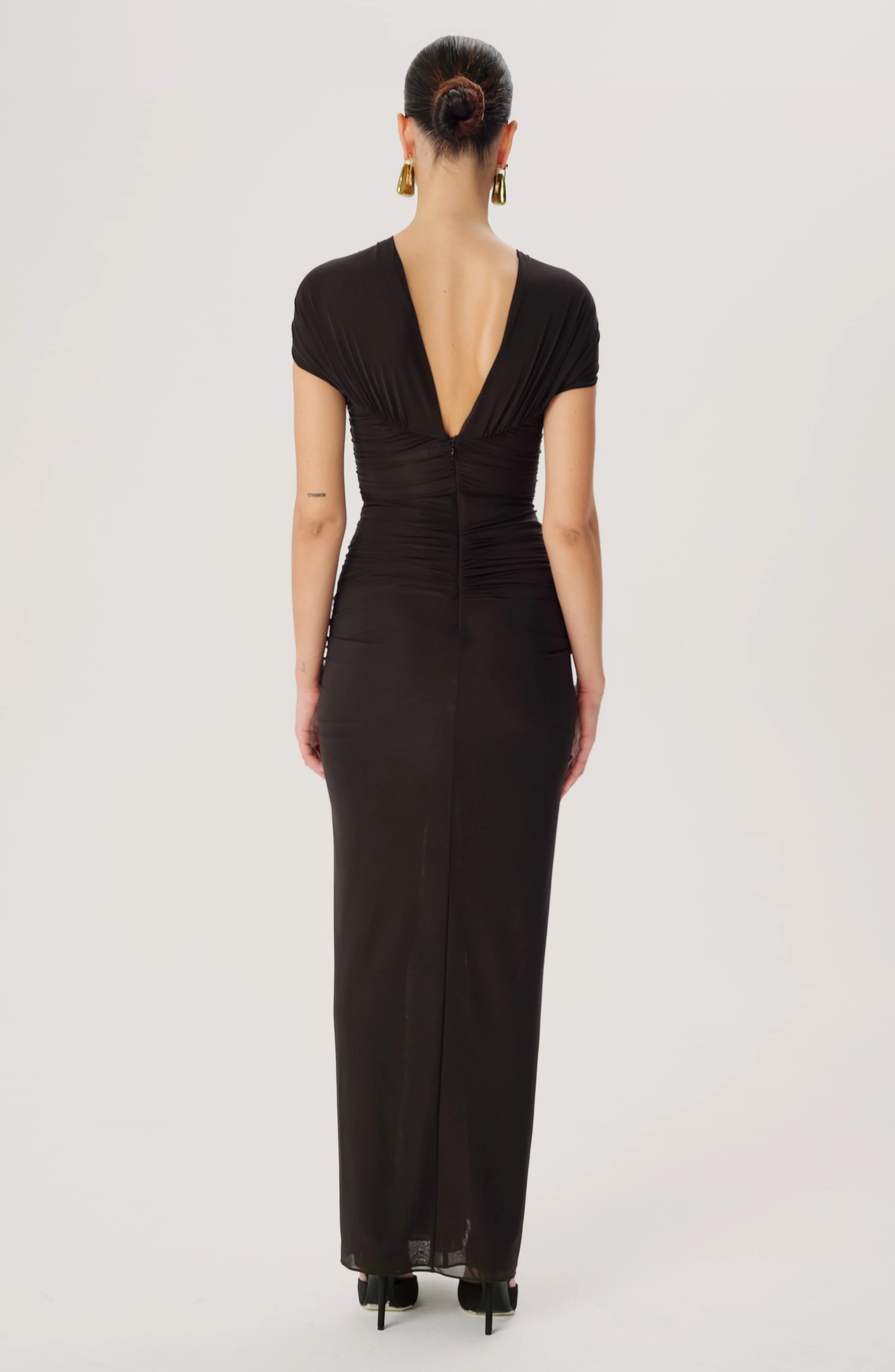 Maxena Dress | Black - Image 3