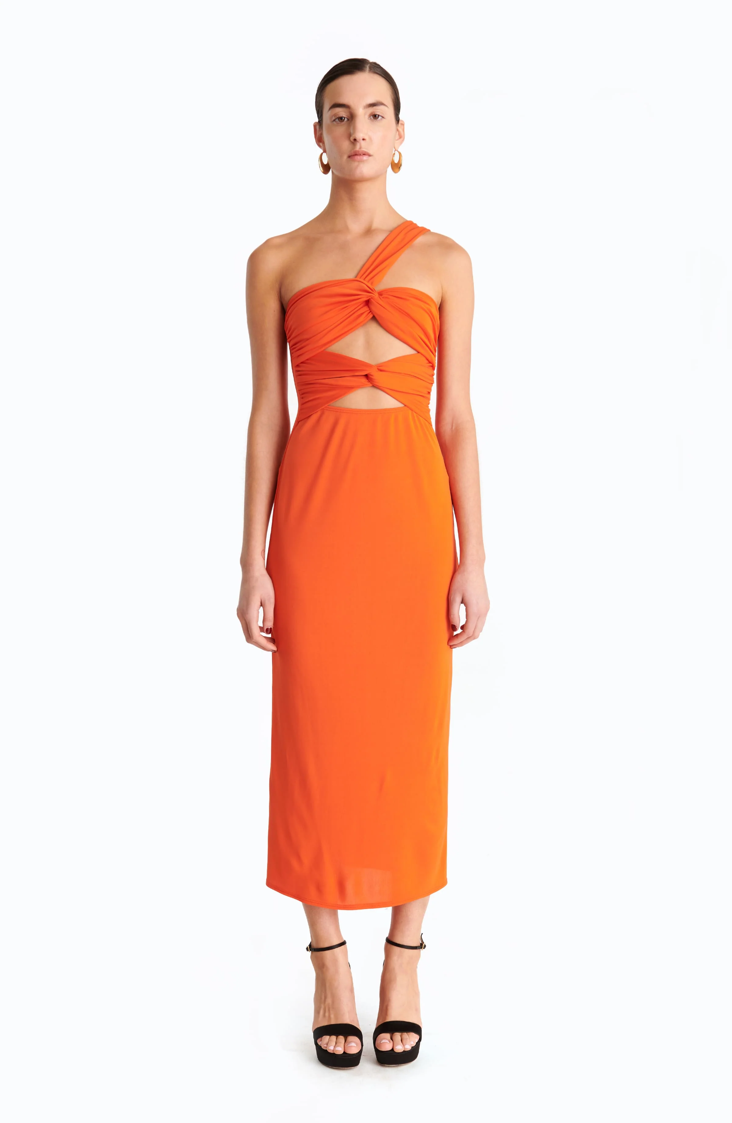 Mirabelle Dress | Tangerine