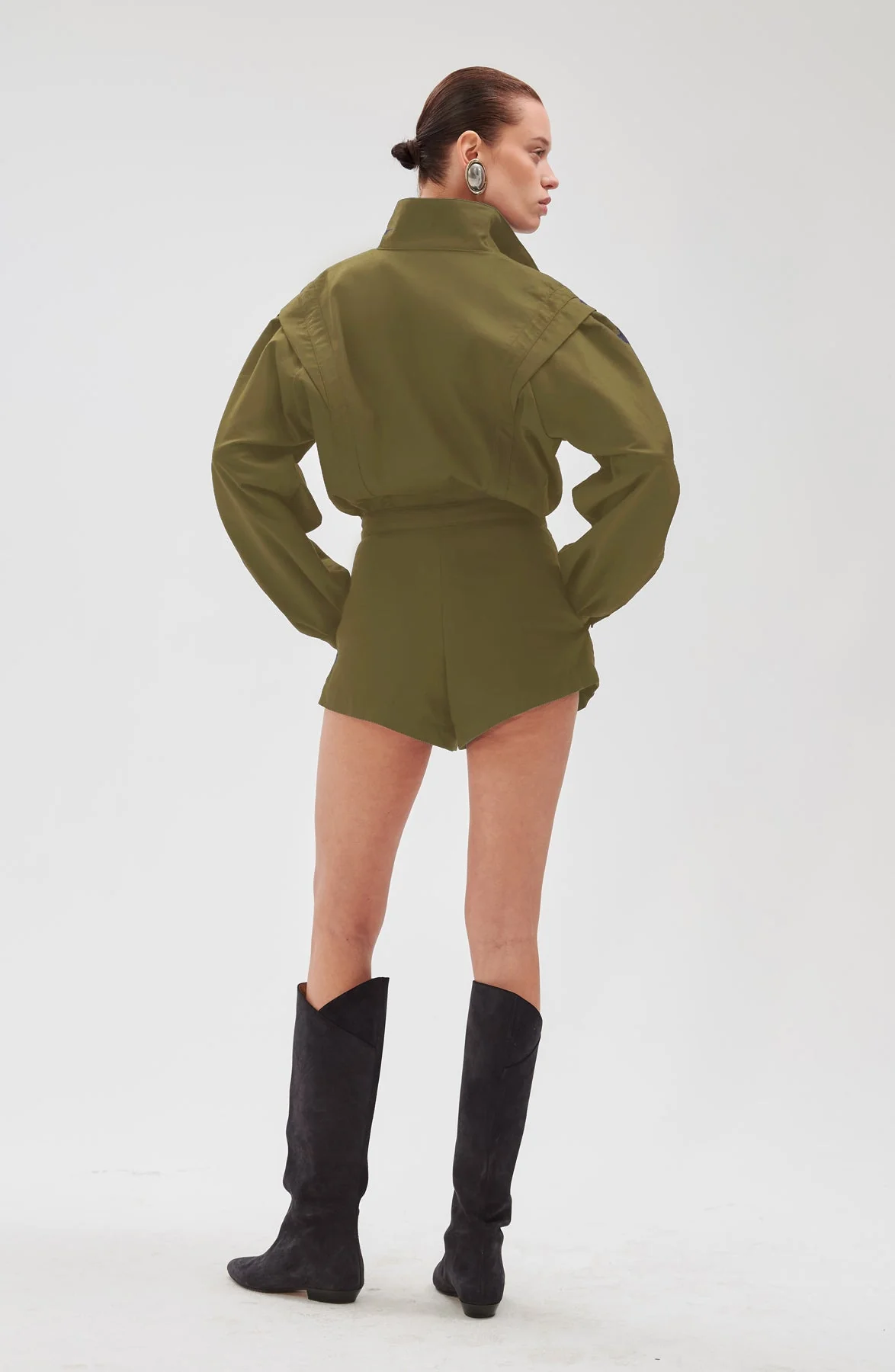 Nabil Romper | Military Green - Image 2