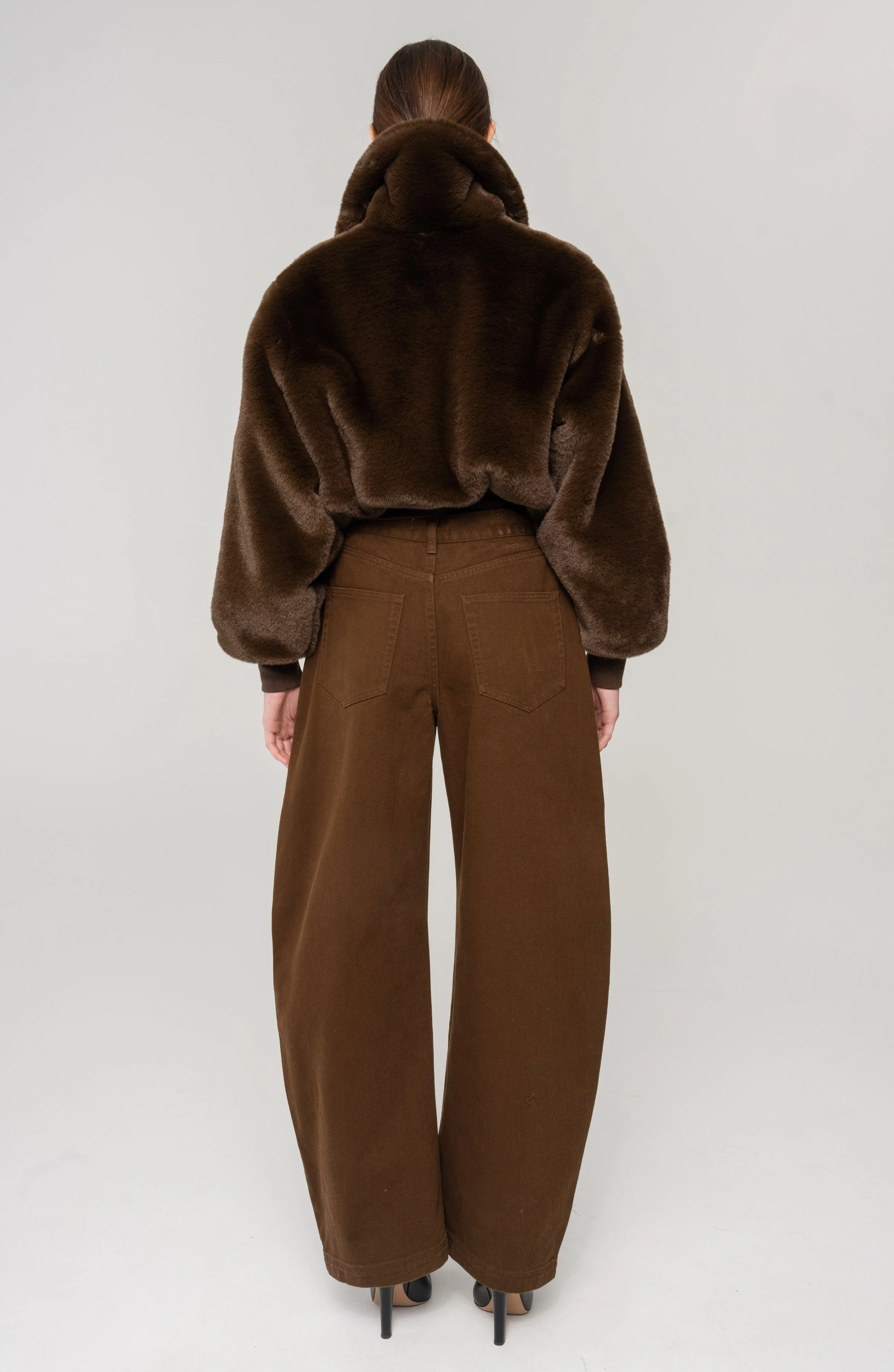 Ninon Pants | Chocolate - Image 2