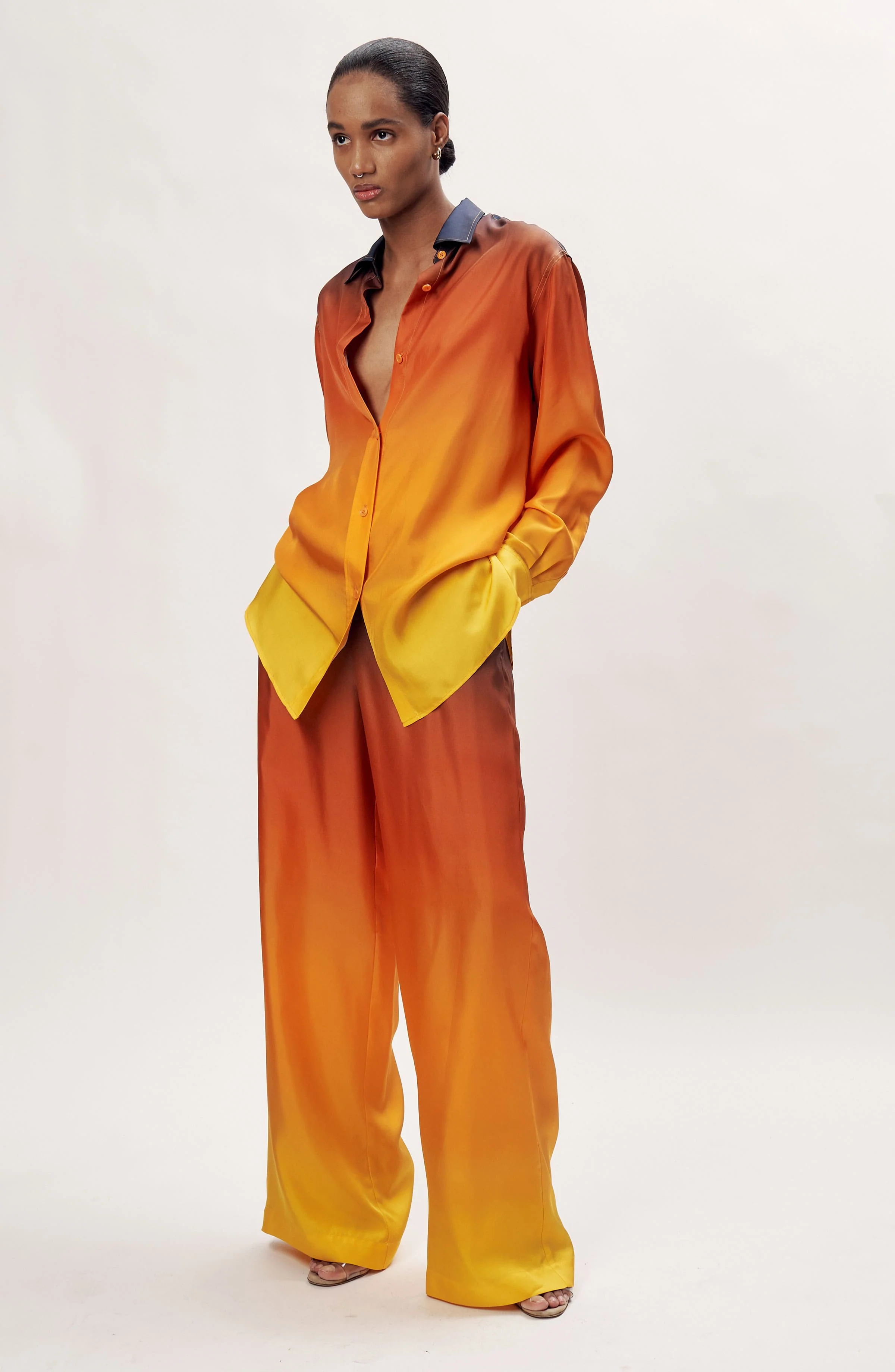 Rico Top | Ombre Orange Multi - Image 2
