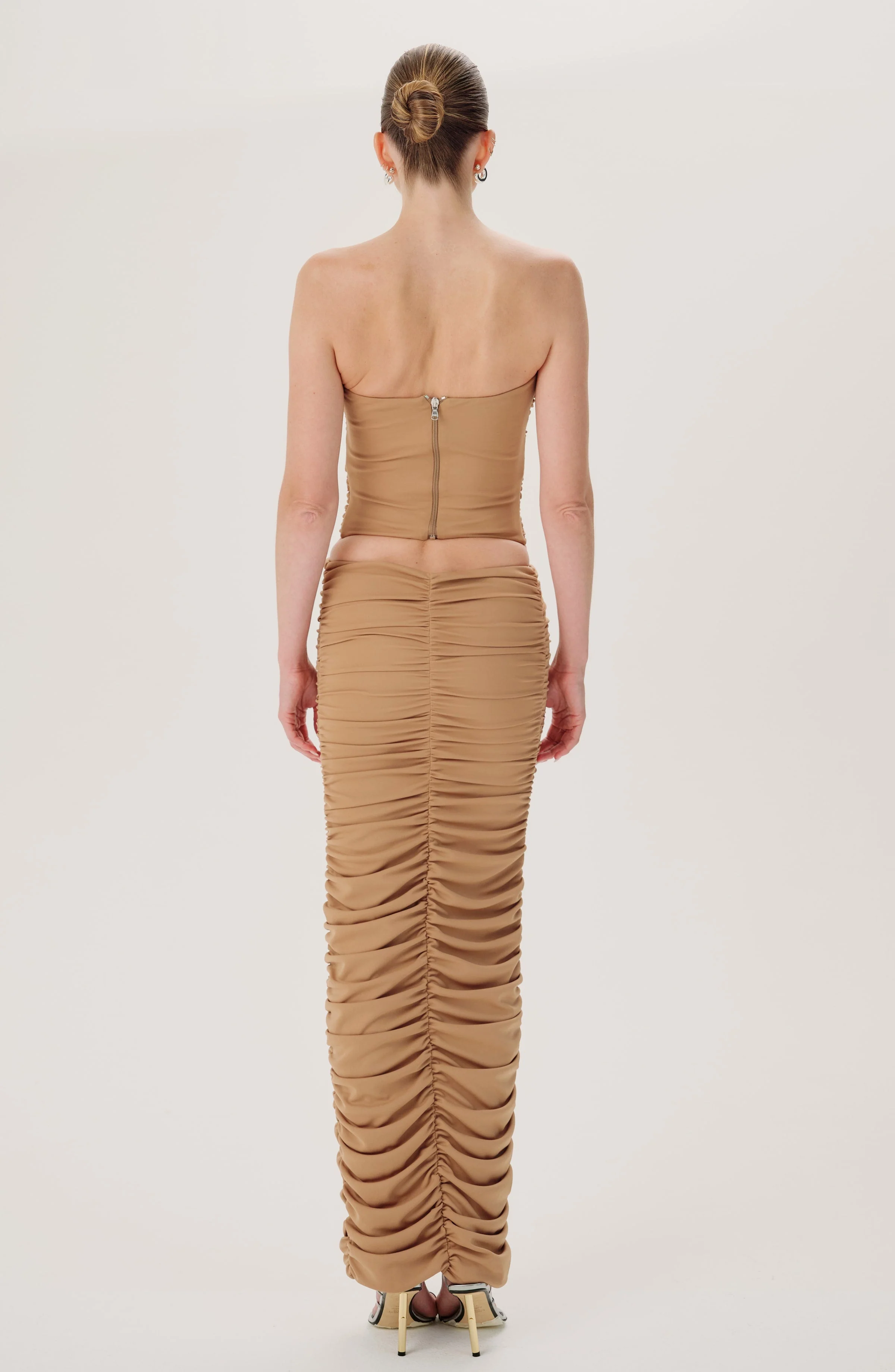 Roma Skirt | Tan - Image 3