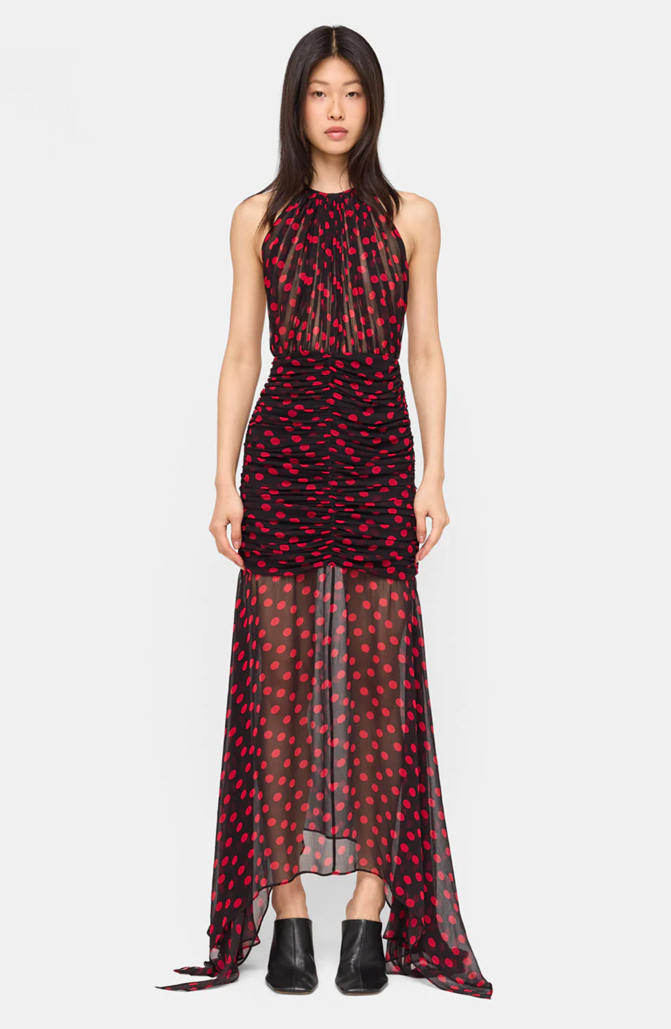 Tilda Dress | Black/Red
