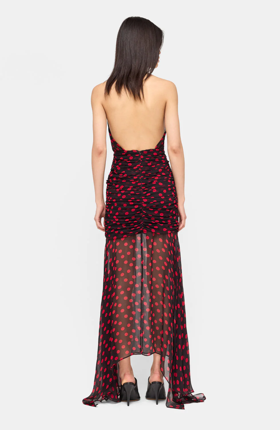 Tilda Dress | Black/Red - Image 2