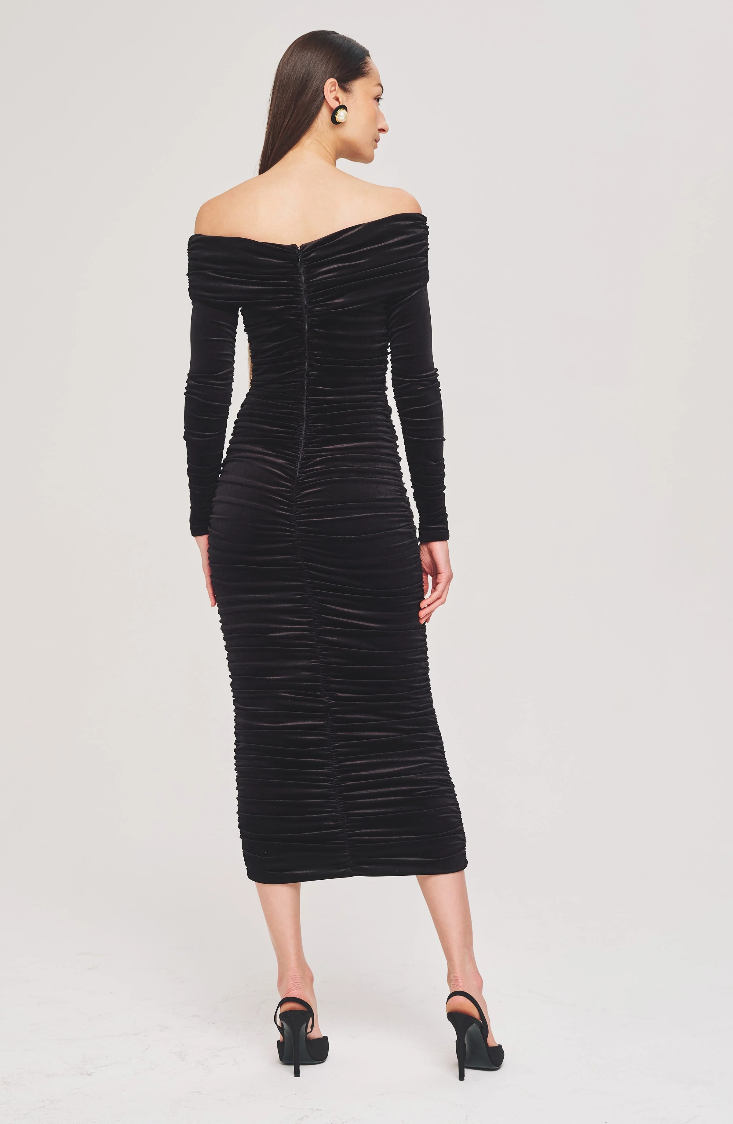 Varonica Dress | Black - Image 3