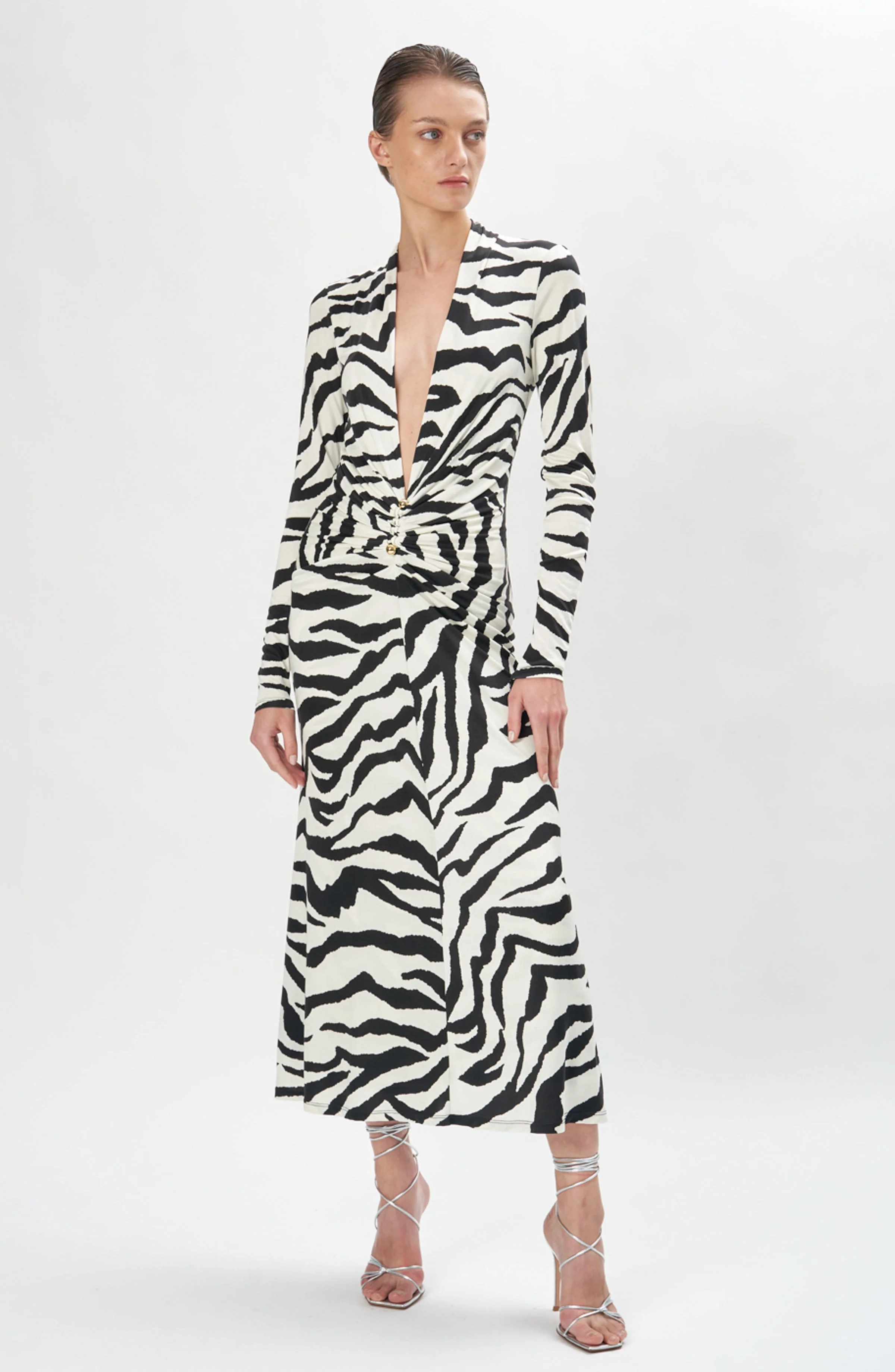 Venus Dress | Zebra - Image 2