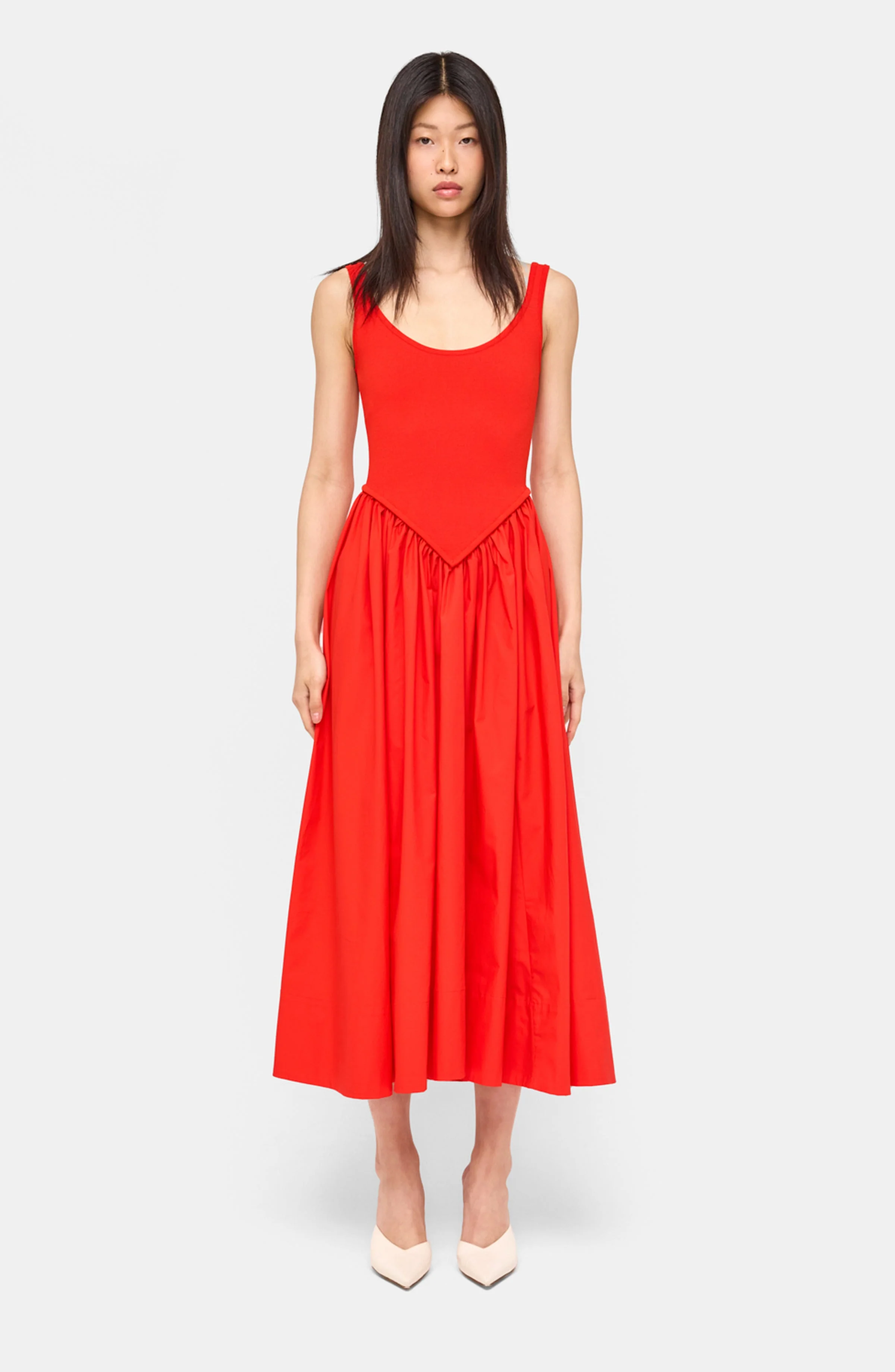 Verda Knit Dress | Red