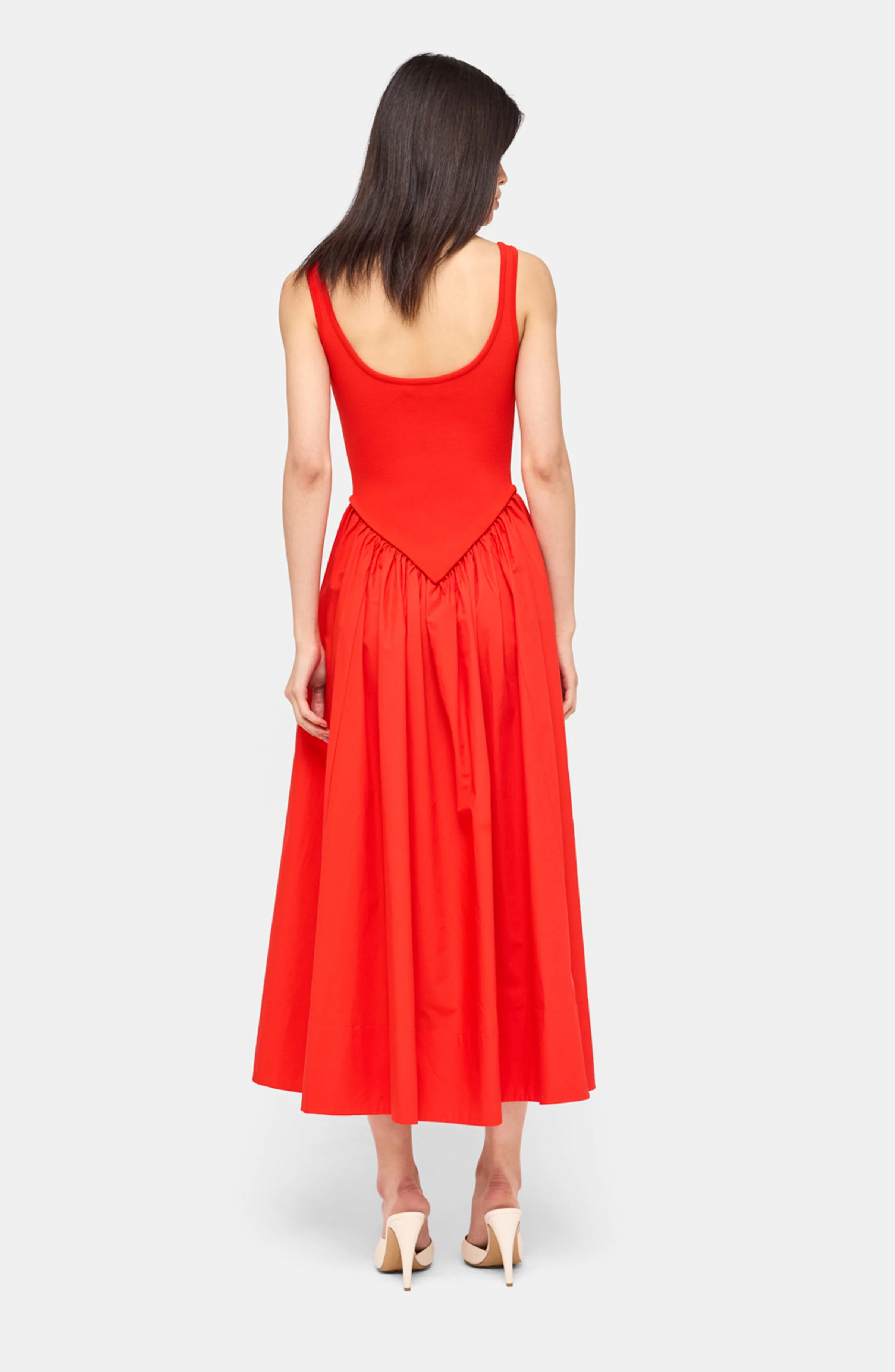 Verda Knit Dress | Red - Image 2