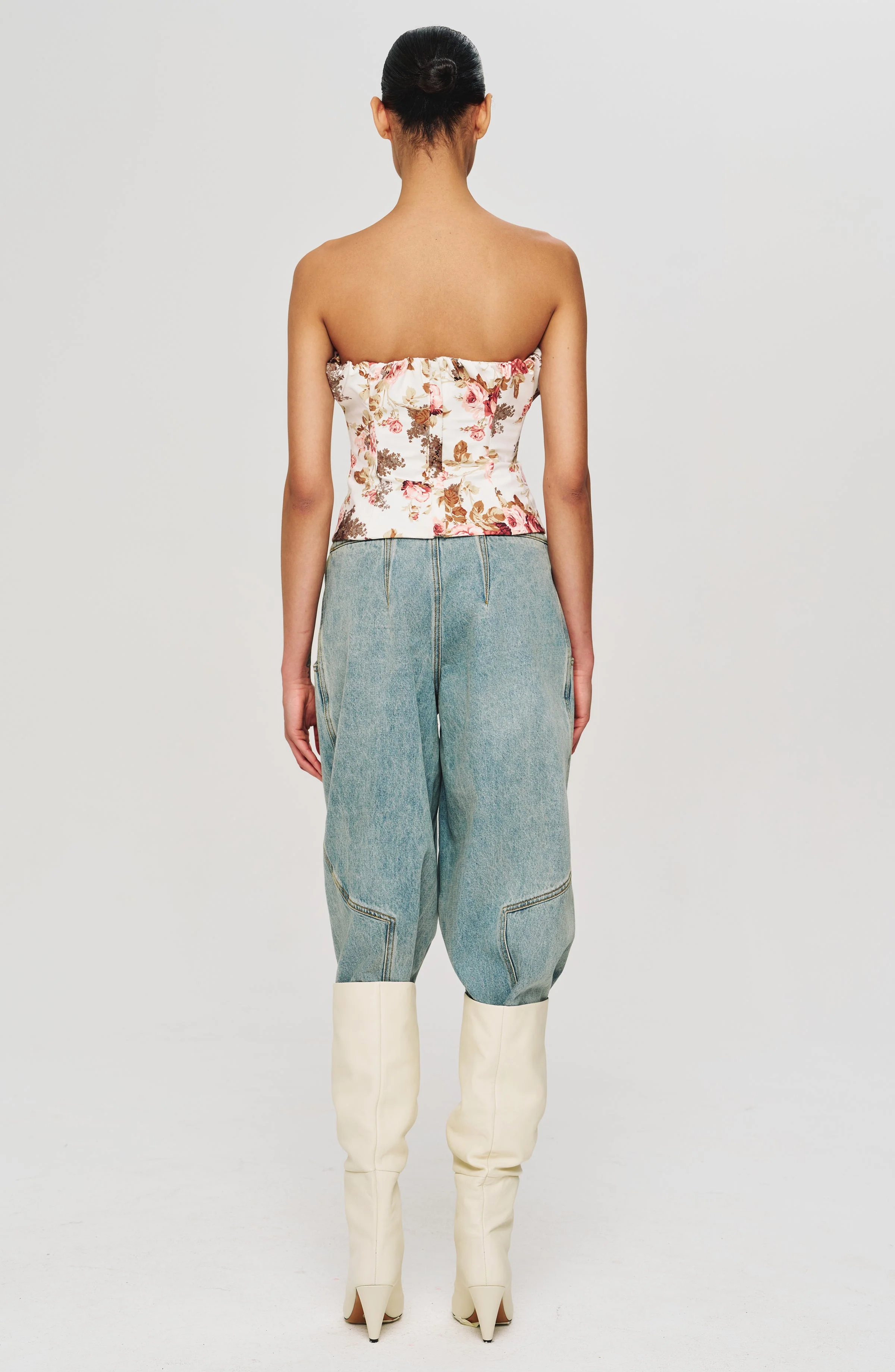 Vittoria Corset | Muted Floral - Image 3