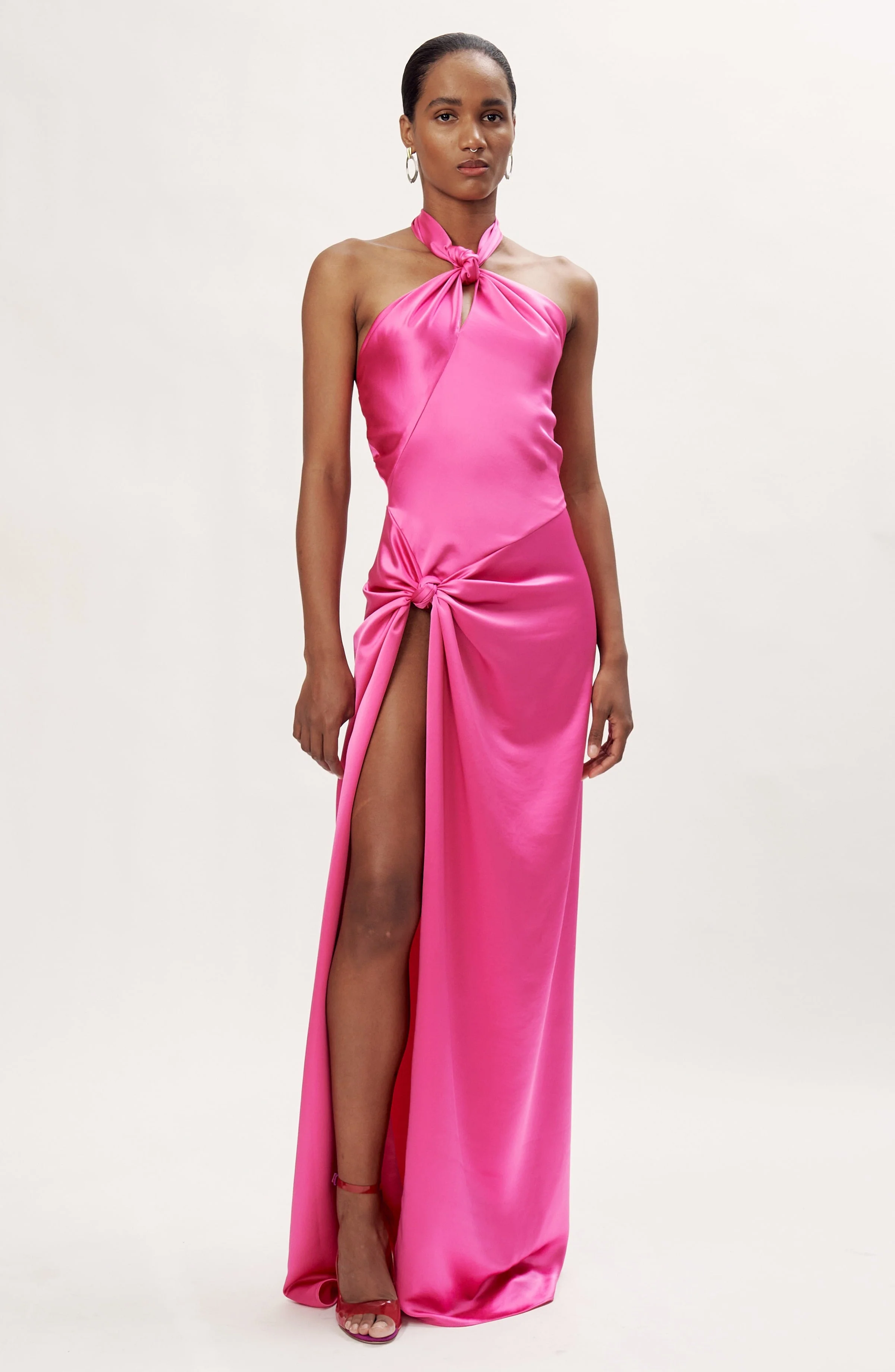 Zadena Dress | Hot Magenta