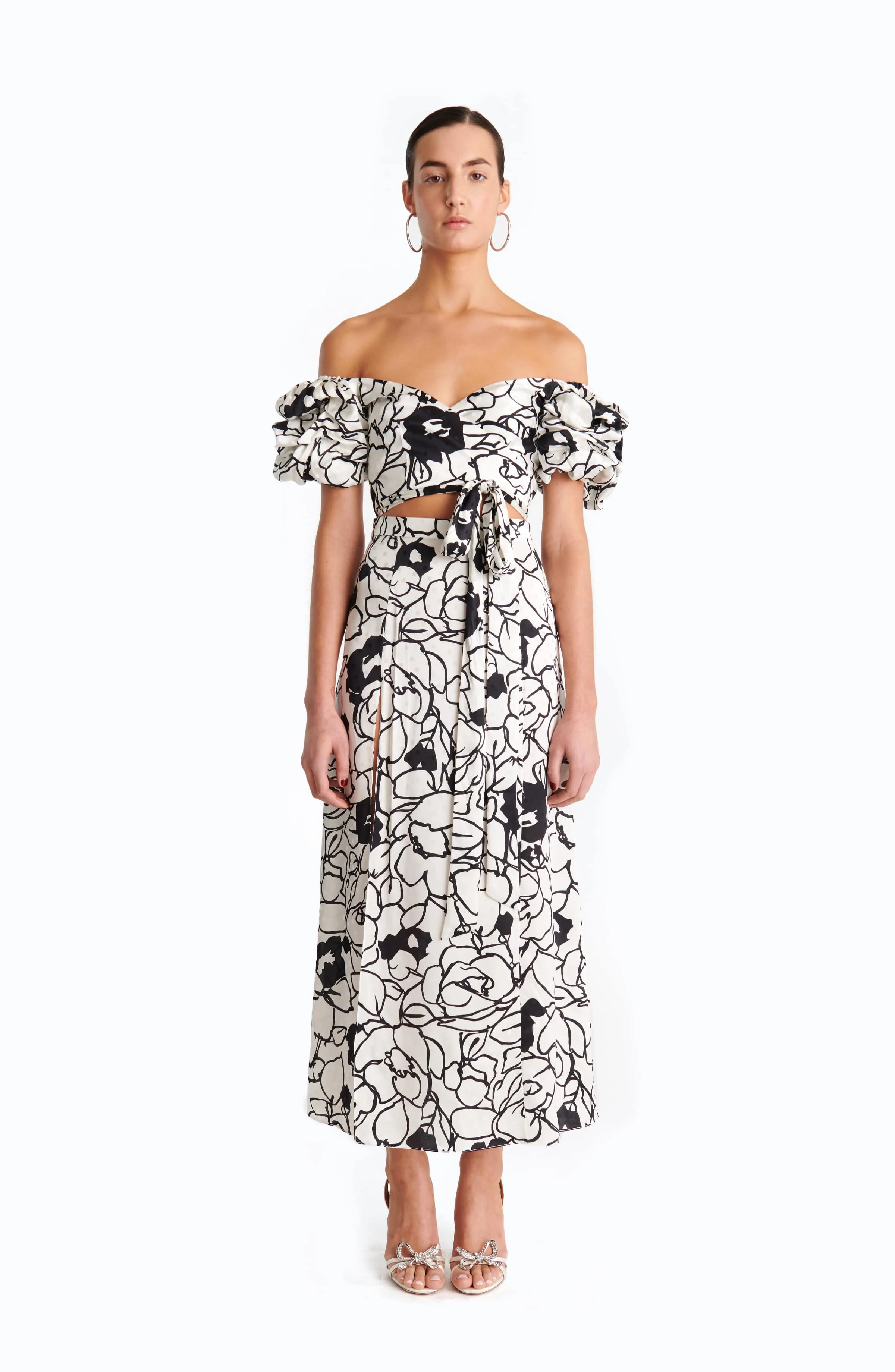 Zano Top | Floral Noir Print - Image 2