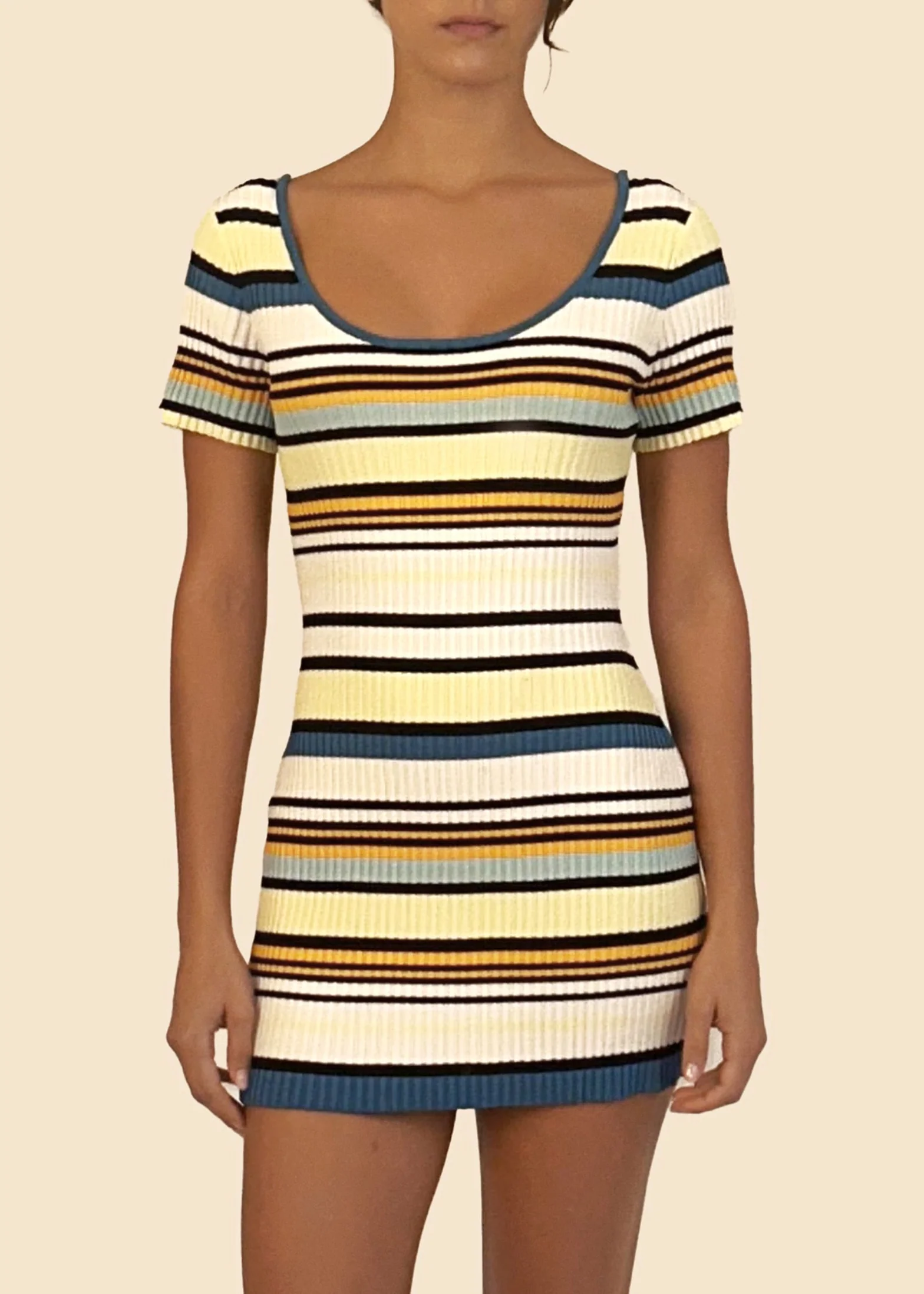 Cara Dress | Riviera Stripe