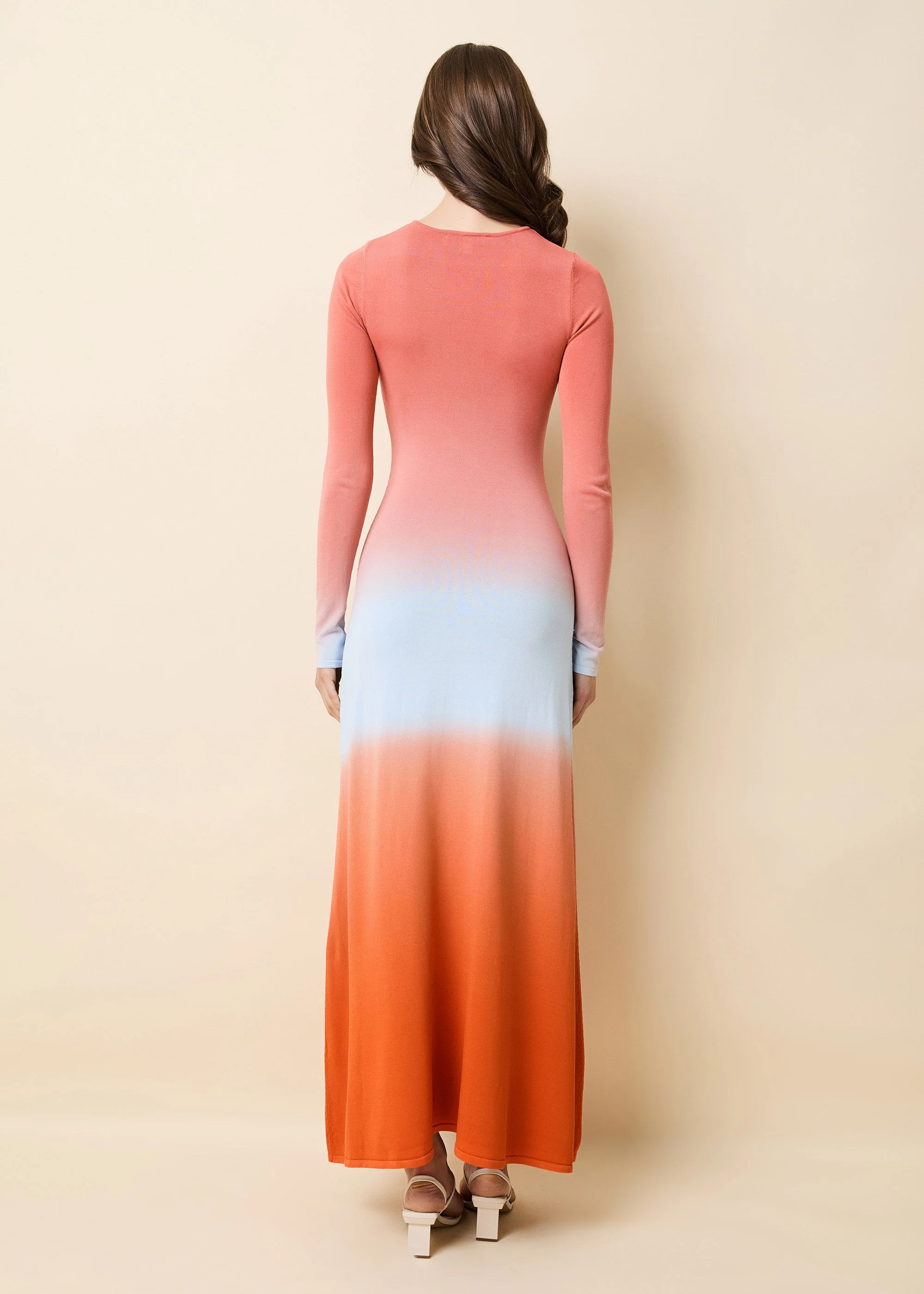 Dora Dress | Ombre Peachy Keen - Image 3