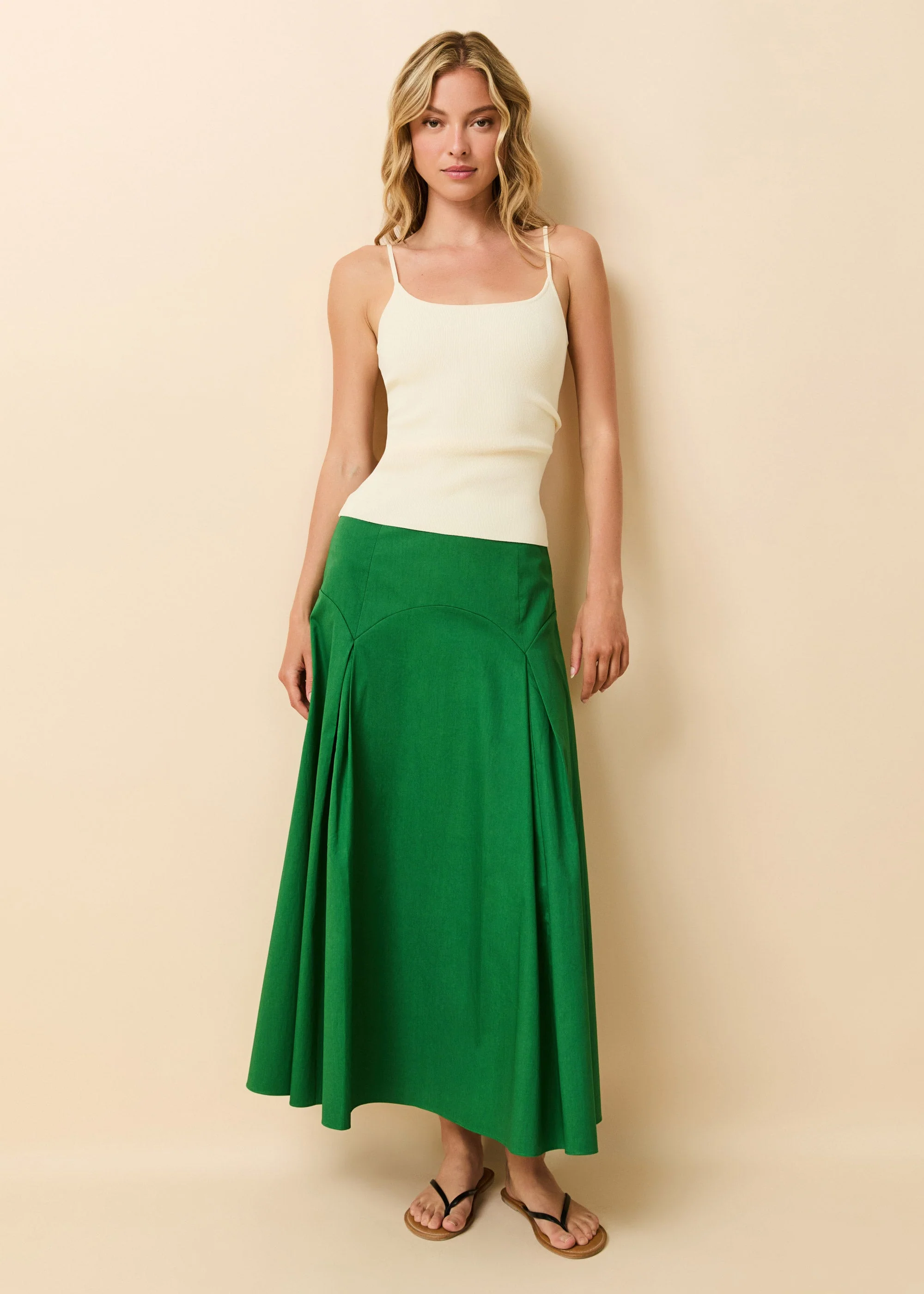 Gael Skirt | Tennis Green - Image 2