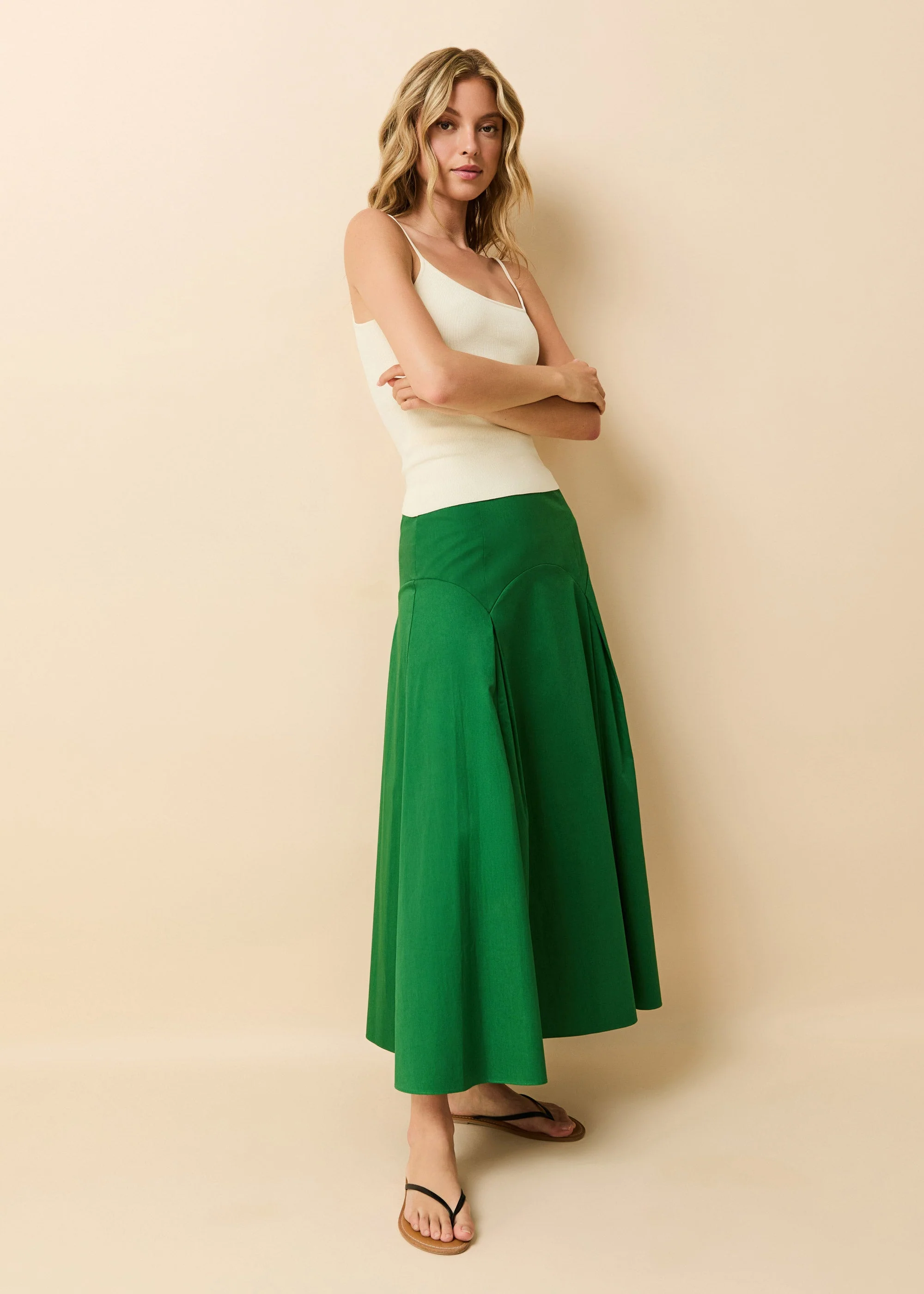 Gael Skirt | Tennis Green - Image 5