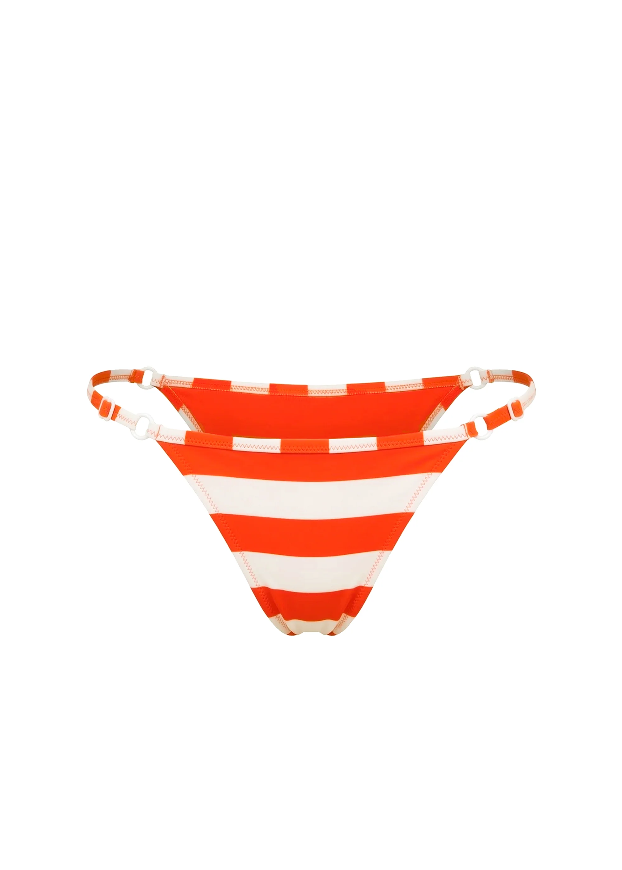 Lulu Bikini Bottom | Habanero / Brule Stripe - Image 5