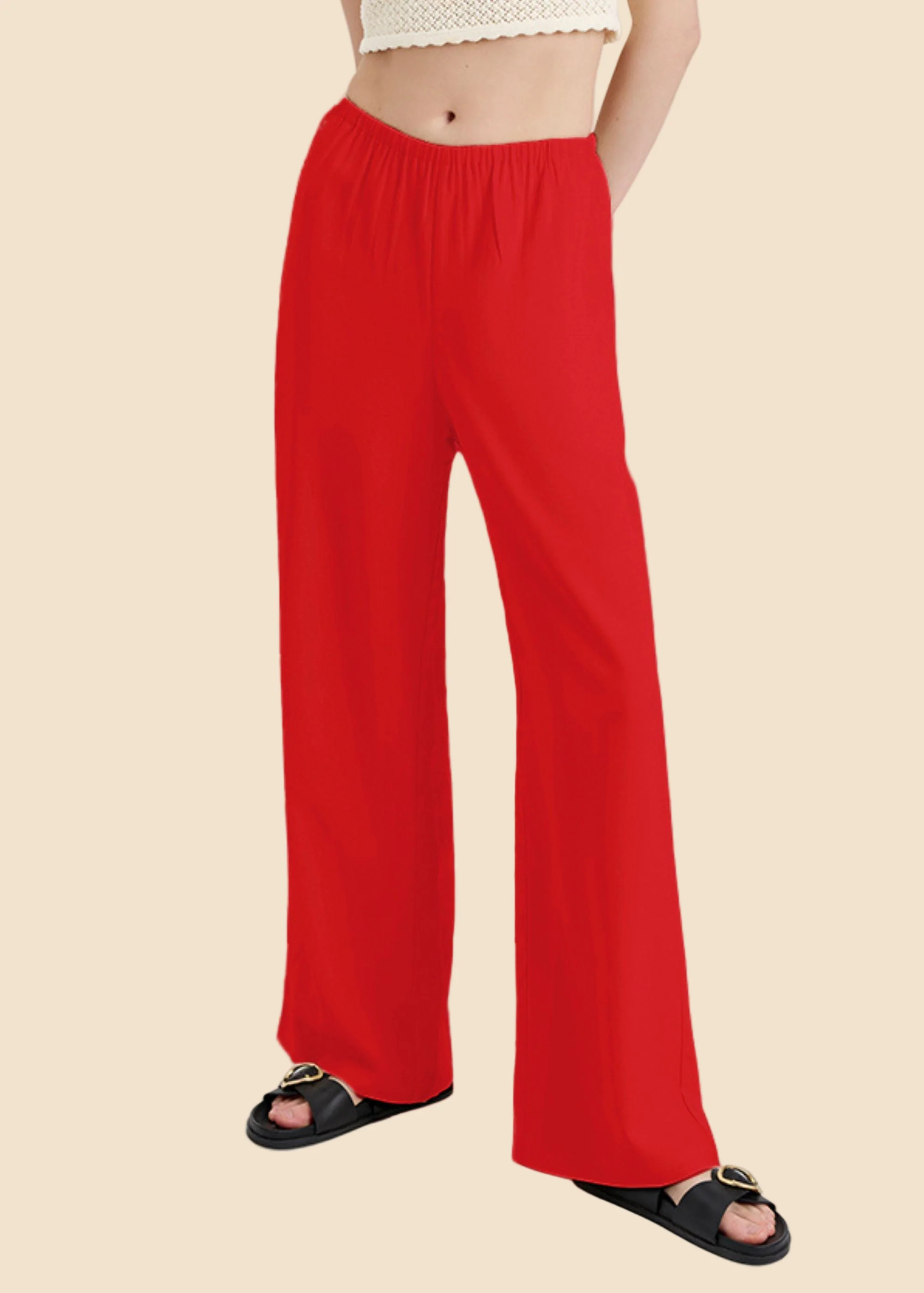 Monaco Pant | Apple Red