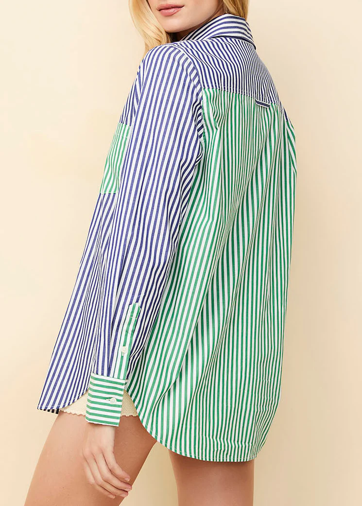 Oxford Tunic | Colorblock Stripe - Image 3