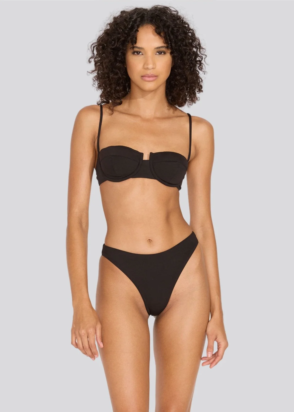 The Arlo Bikini Top | Blackout