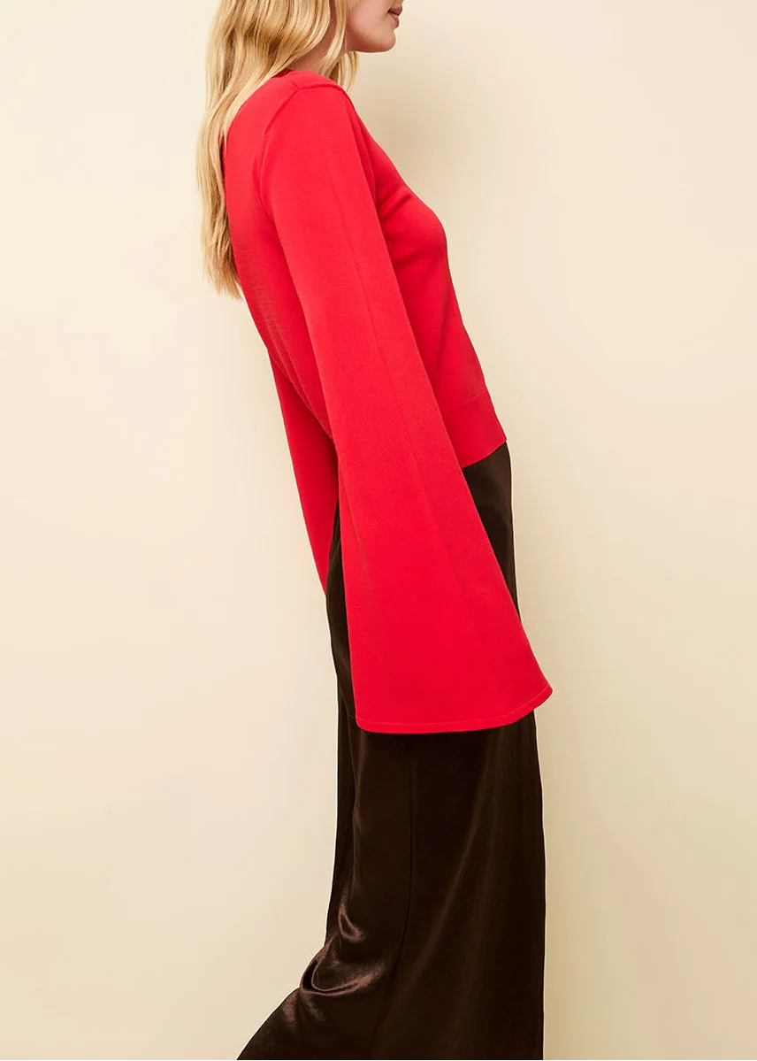 Babetta Sweater | Apple Red - Image 3