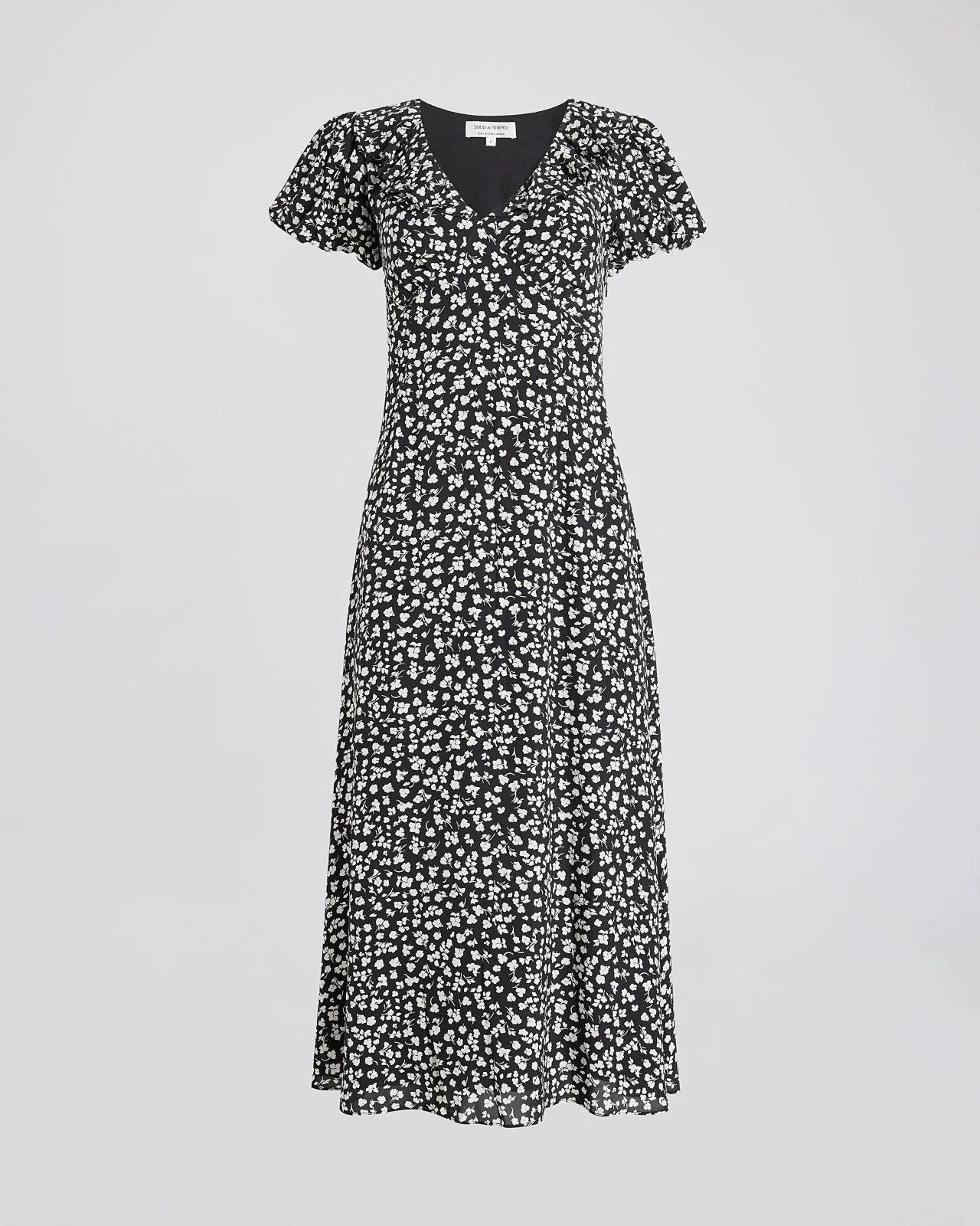 Calais Dress | Ditsy Floral Noir - Image 5