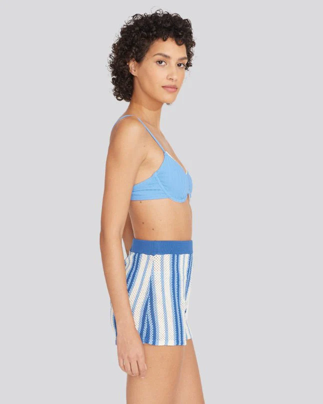 Charlie Short | Marina Blue Stripe - Image 3