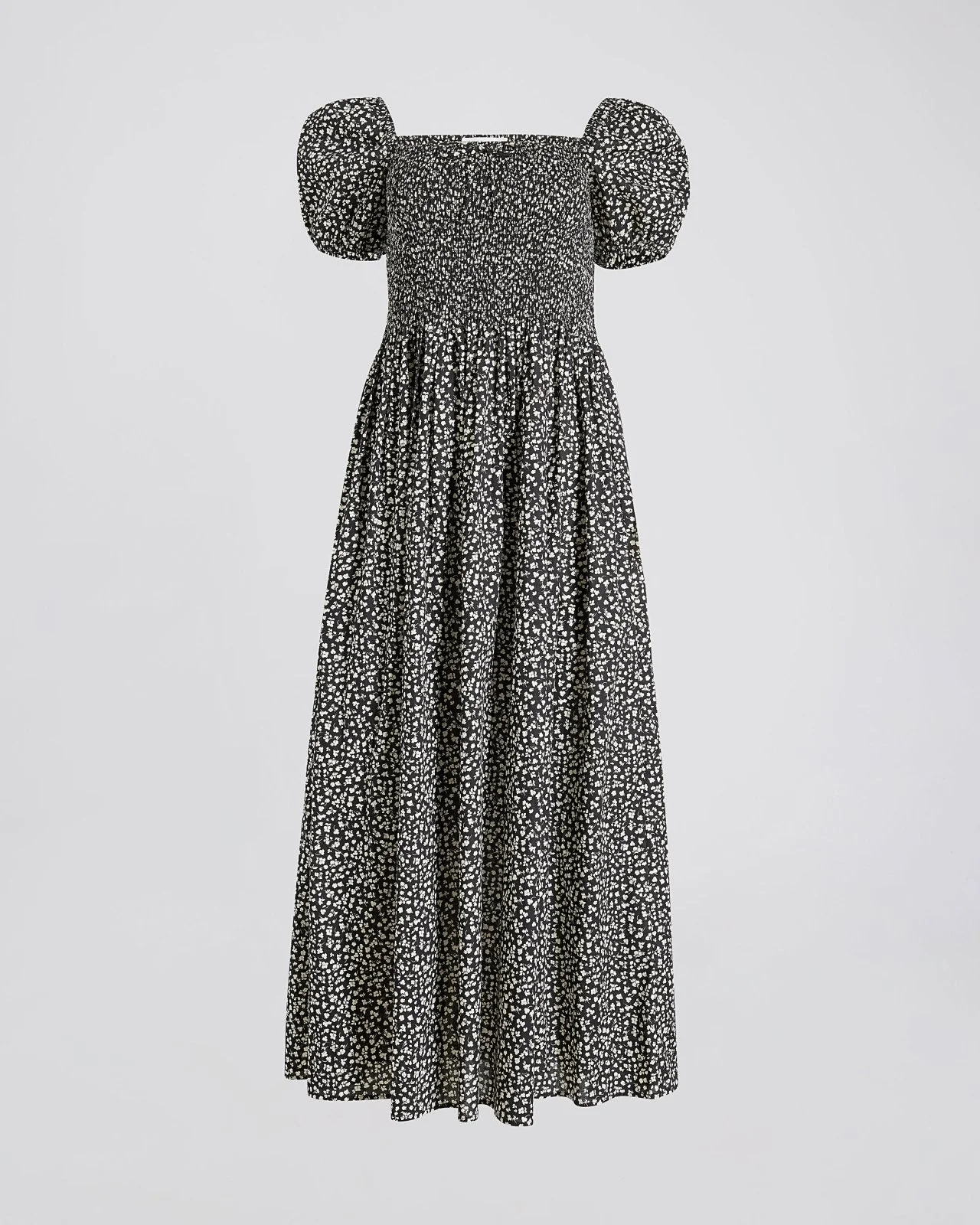 Corrina Dress | Ditsy Floral Noir - Image 4