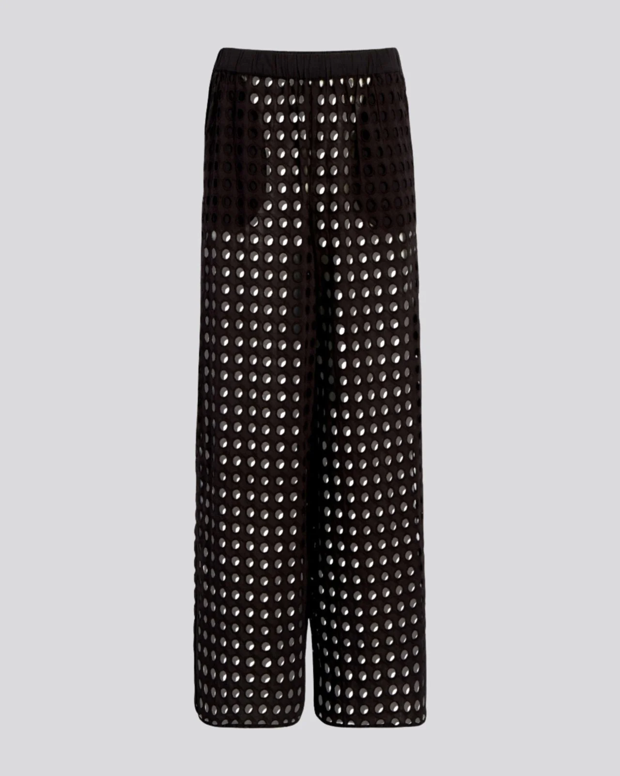 Eyelet Delaney Pant | Noir - Image 4