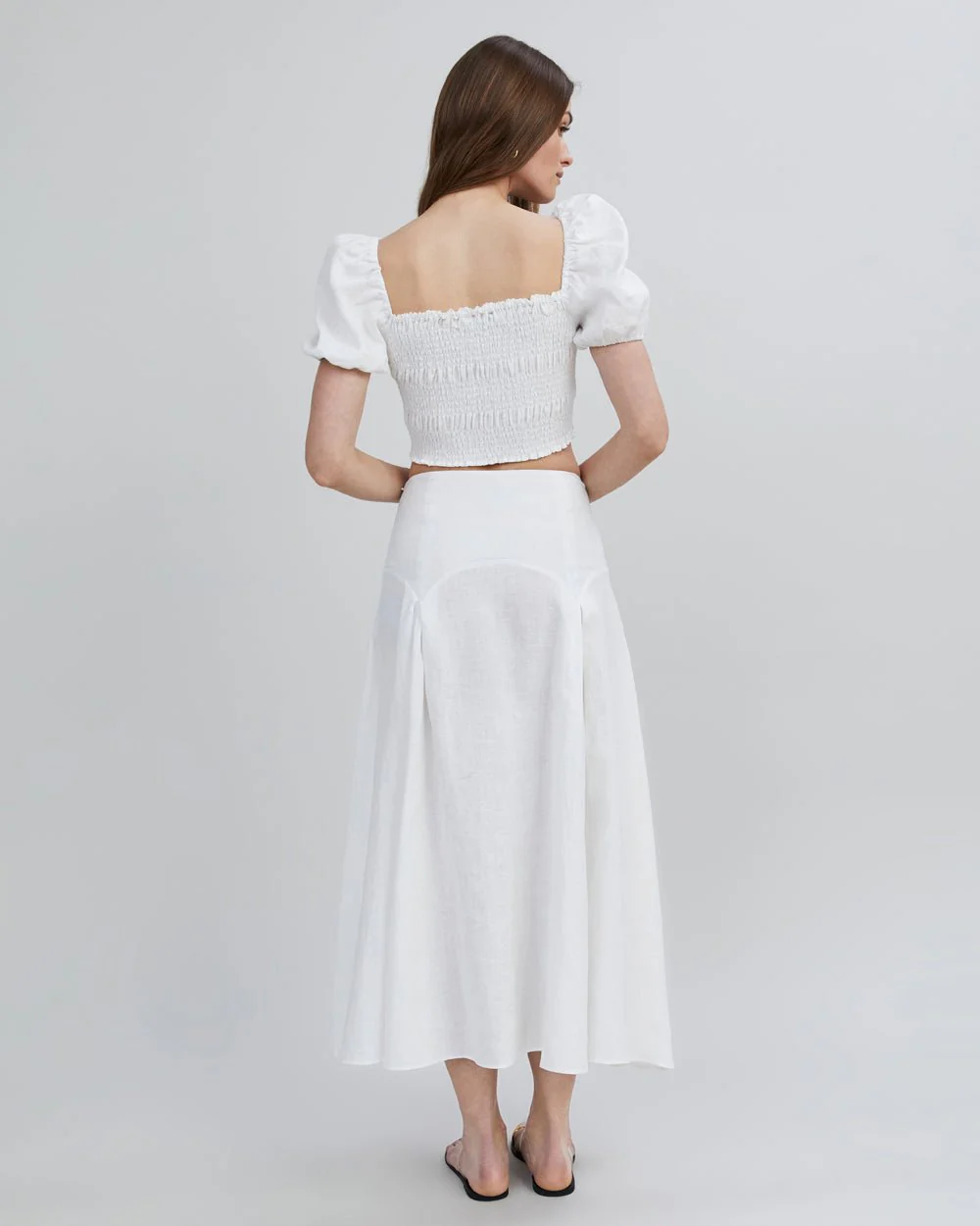 Gael Skirt | Optic White - Image 2