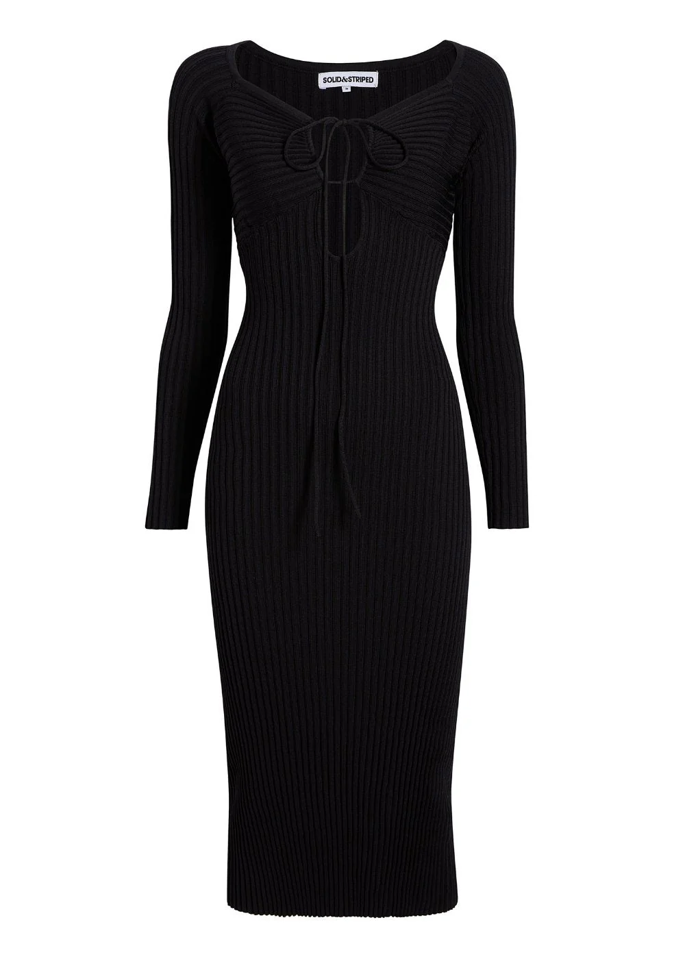 The Lisa Long Sleeve Dress | Blackout - Image 5