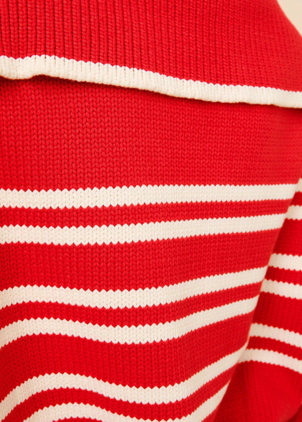 Lola Pullover Stripe | Apple Red - Image 4