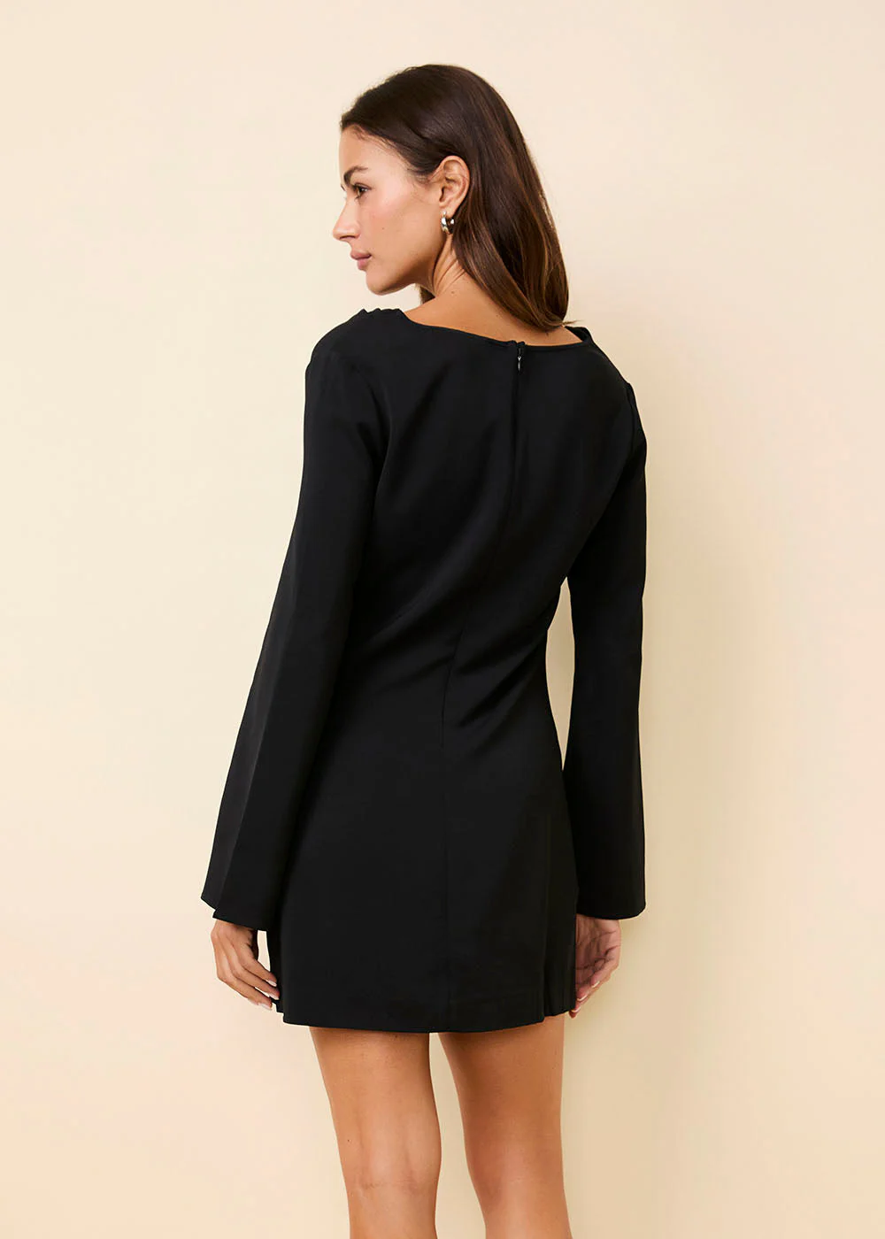 Nili Mini Dress | Noir - Image 3