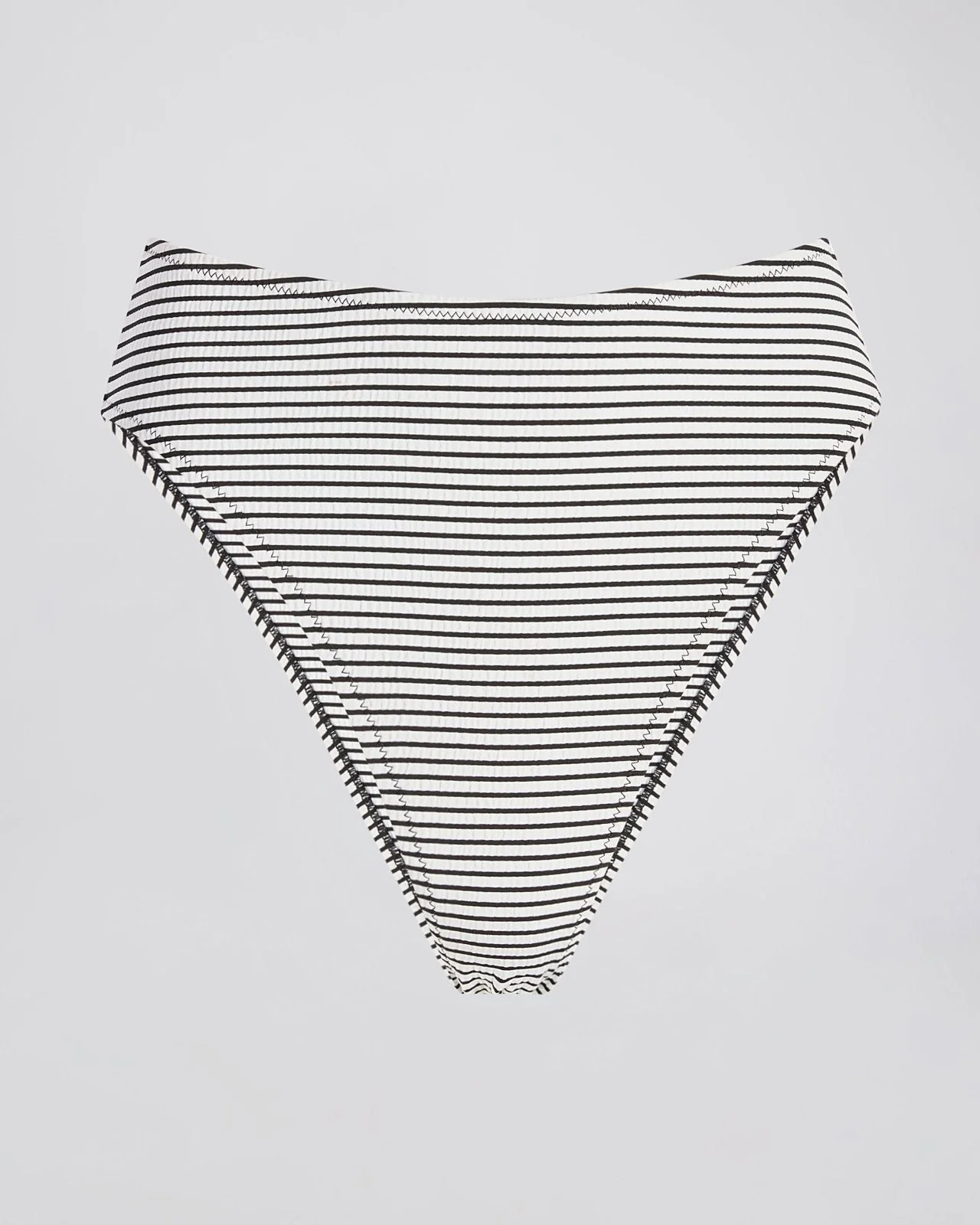Miranda Bikini Bottom | Noir / White Stripe - Image 2