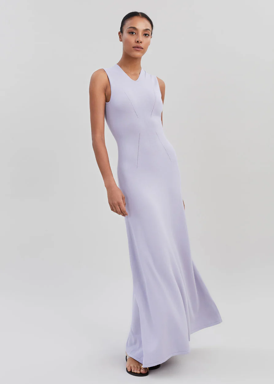 Nadia Dress | Lilac Pastel