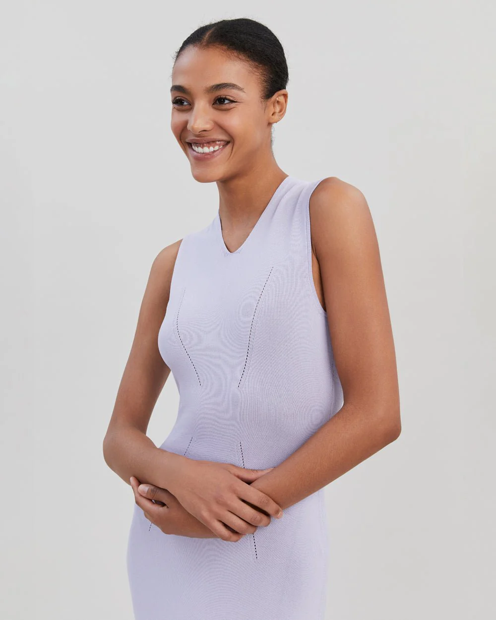 Nadia Dress | Lilac Pastel - Image 6