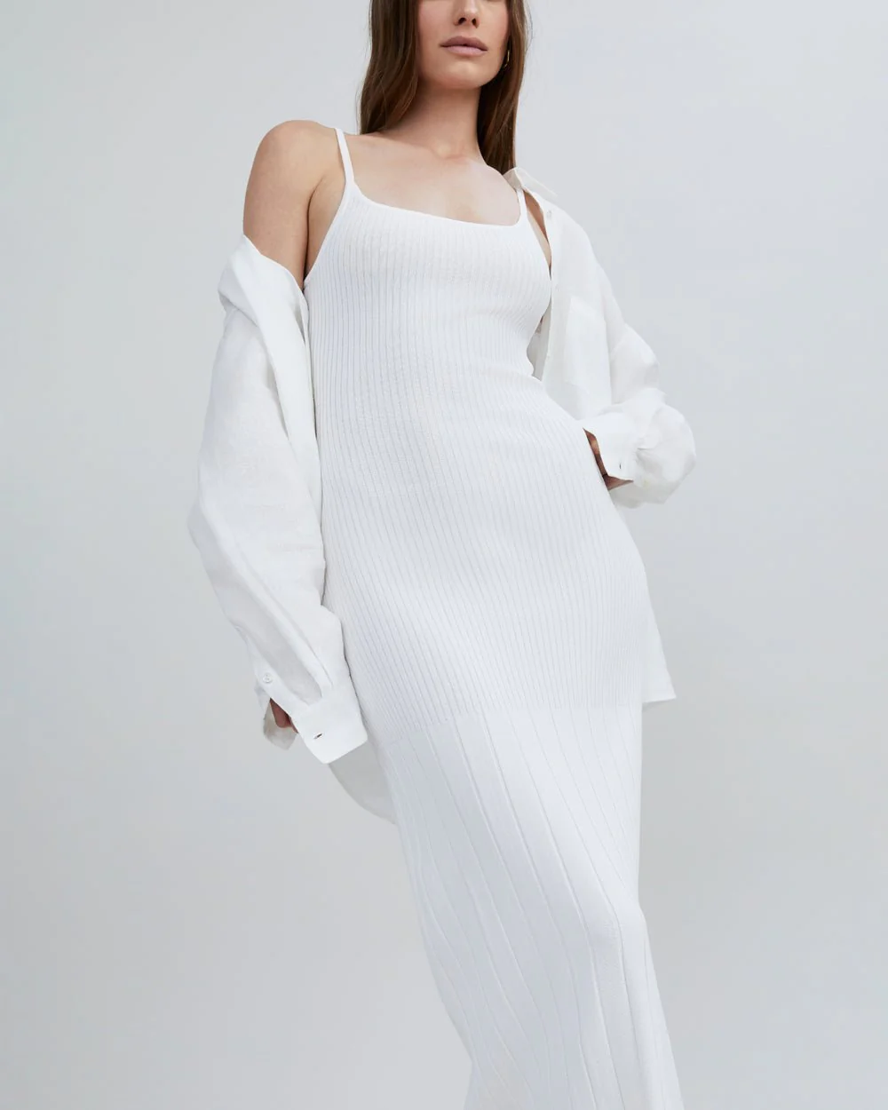 Noel Dress | Optic White - Image 5