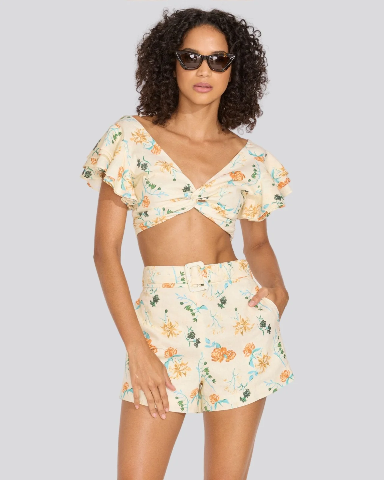 Renata Top | Brule Multi Floral - Image 2