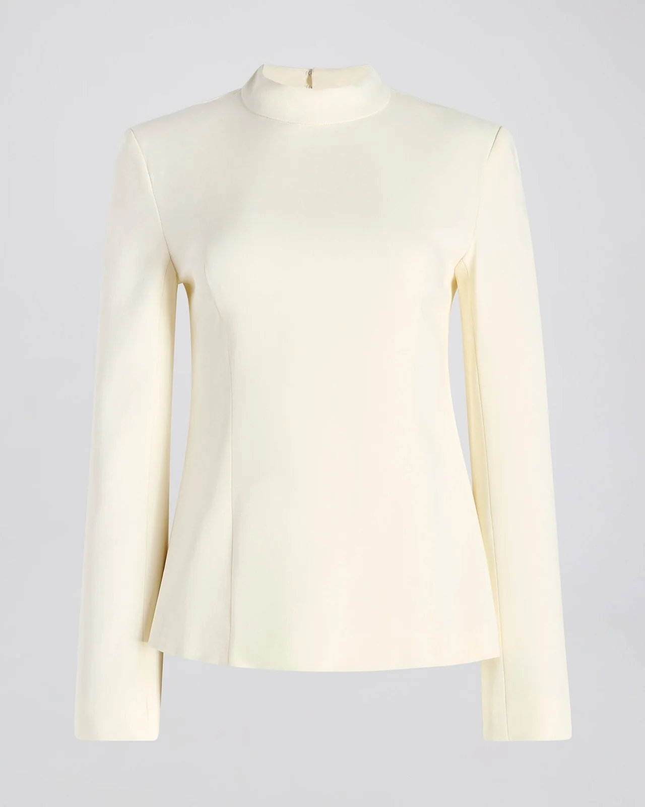 Ronit Long Sleeve Top | Ecru - Image 4