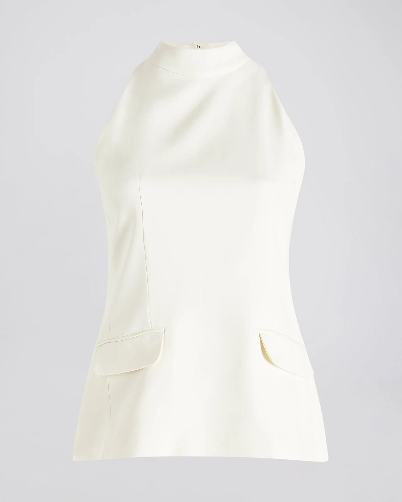Ronit Sleeveless Top | Ecru - Image 4