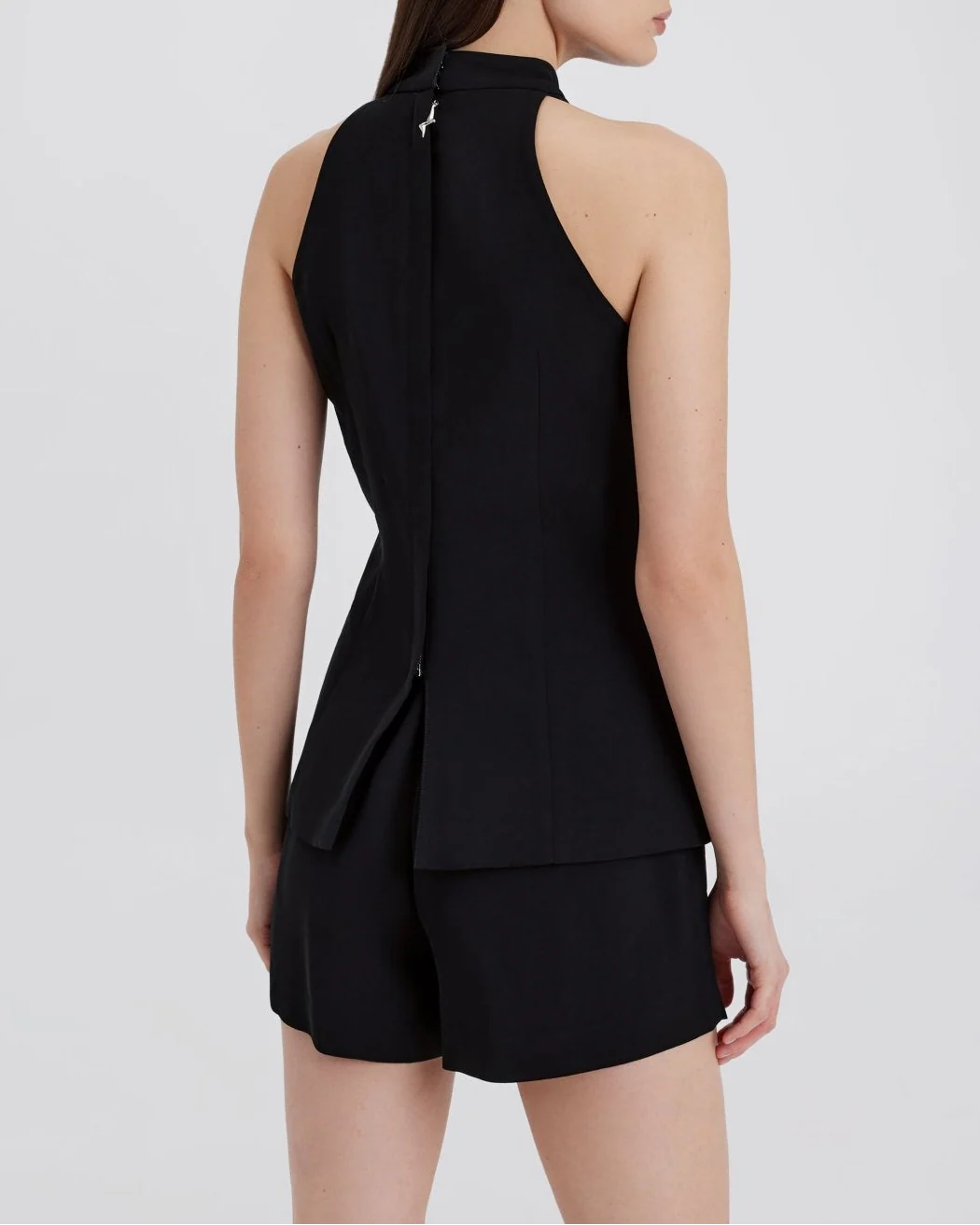 Ronit Sleeveless Top | Noir - Image 2