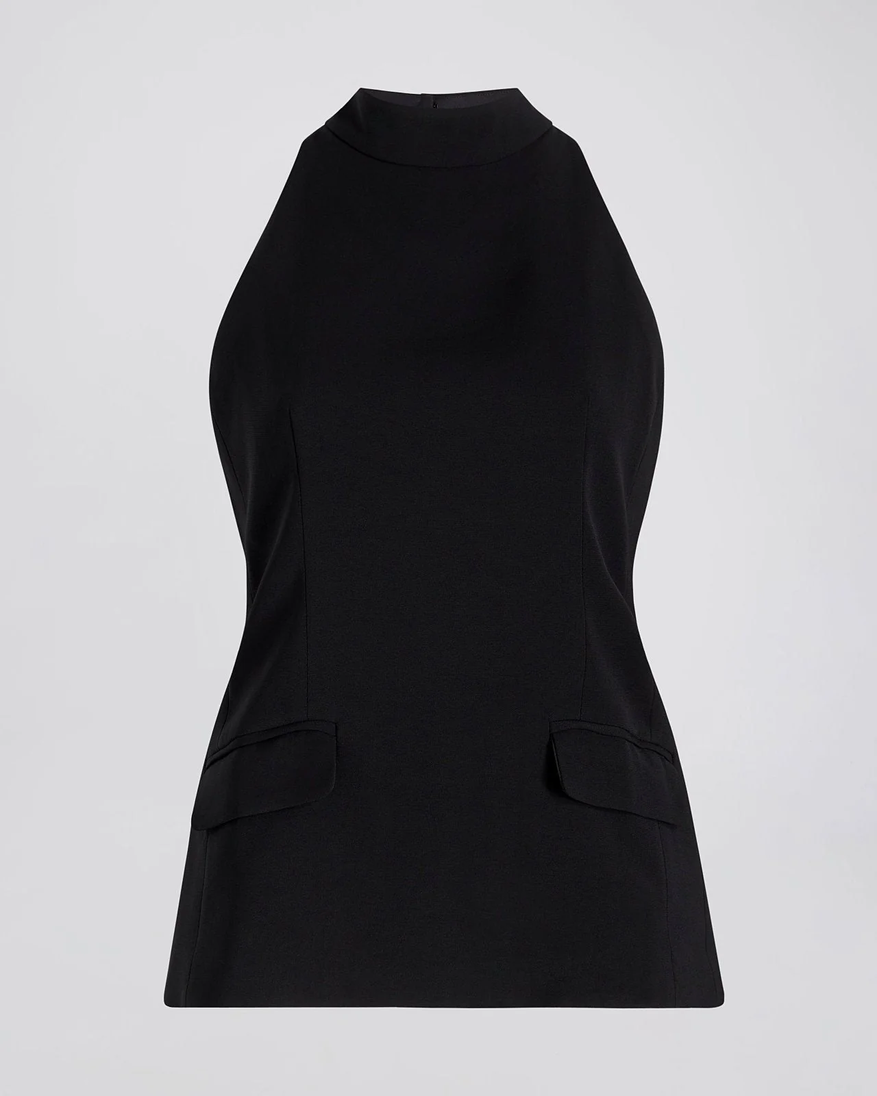 Ronit Sleeveless Top | Noir - Image 4