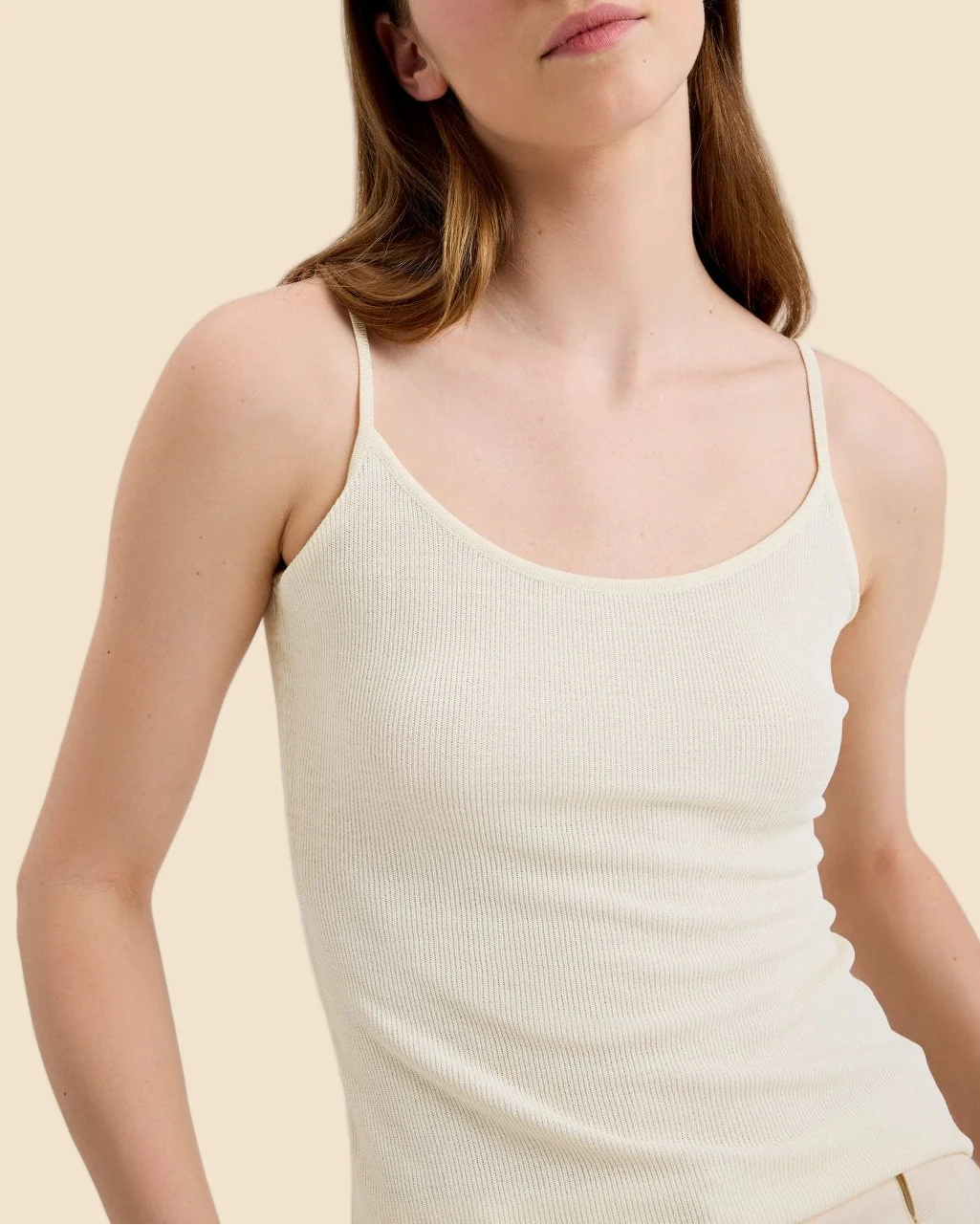 Selena Tank | Ecru - Image 3