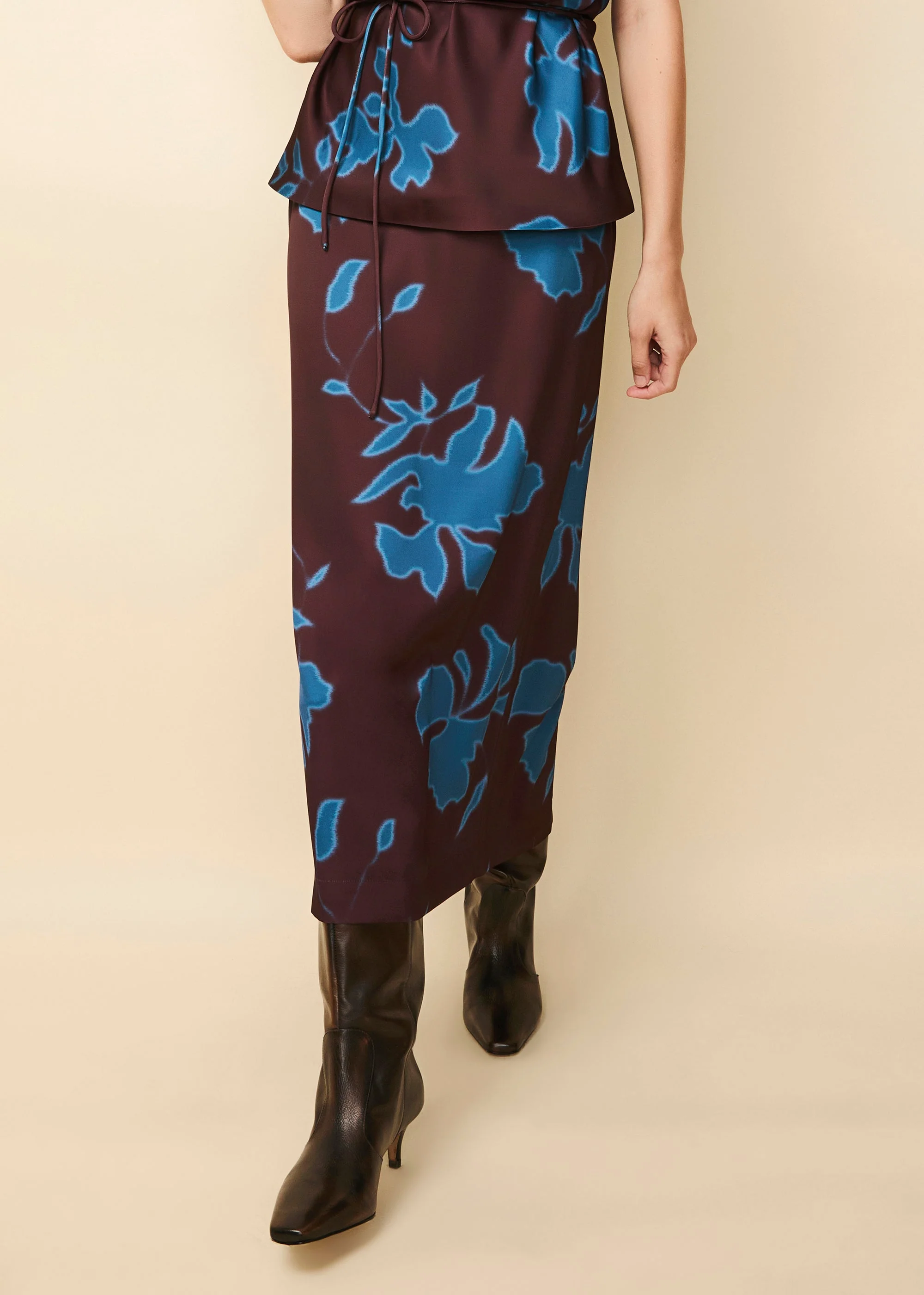 Valencia Skirt | Abstract Floral