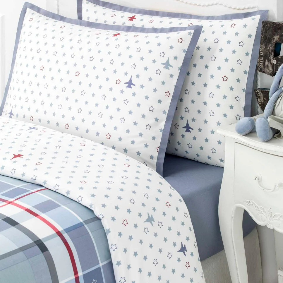 Baby | Flat Sheet - Julian | Blue