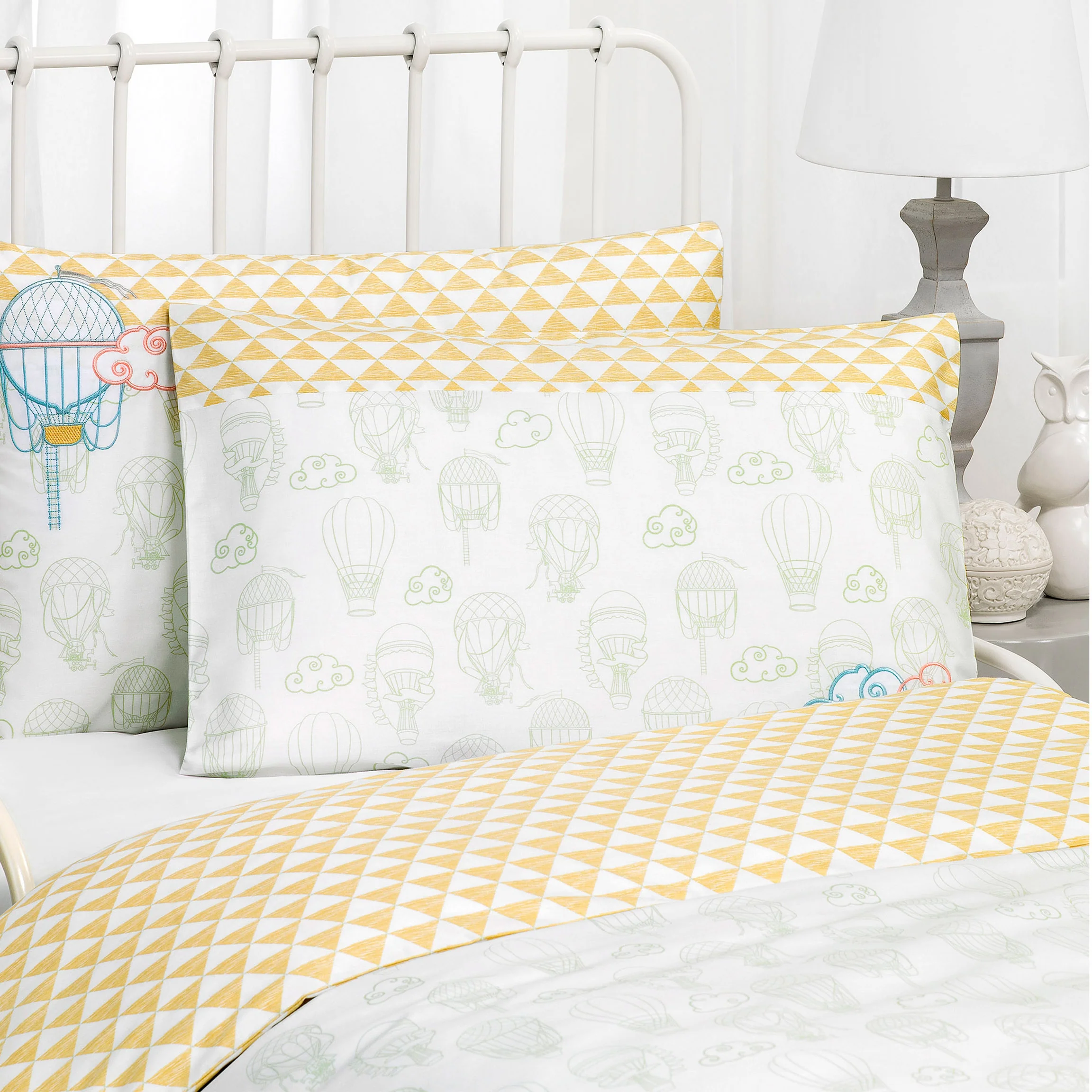 Baby | Pillowcase - Air Baloon Dreams | Multicolor - Image 2