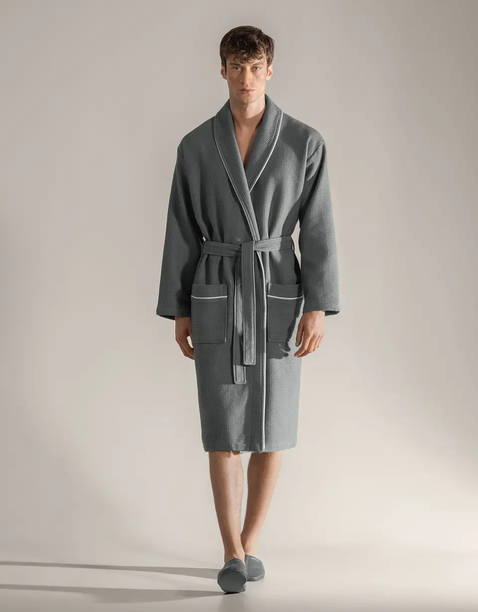 Bathrobe - Alan | Grey - Image 2