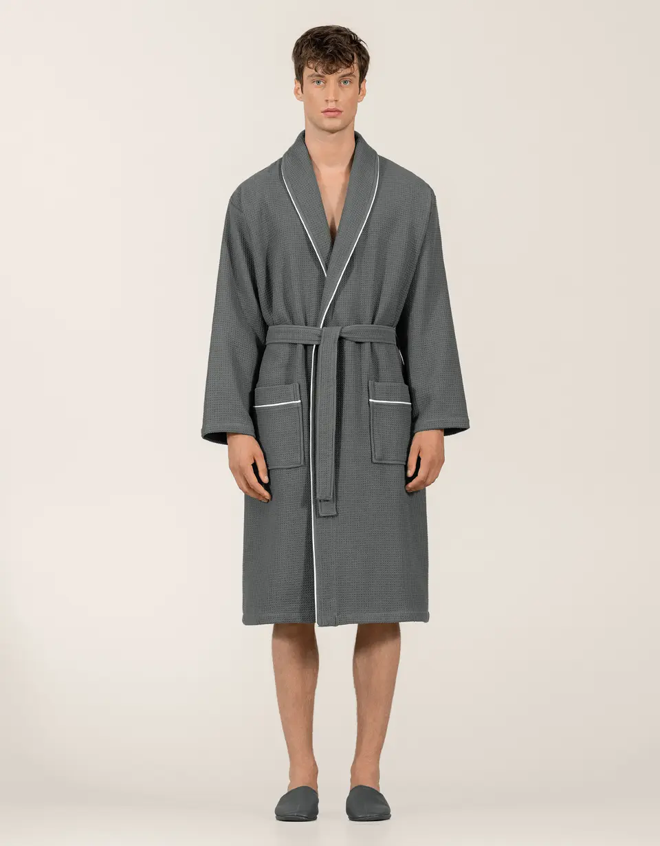 Bathrobe - Alan | Grey - Image 3